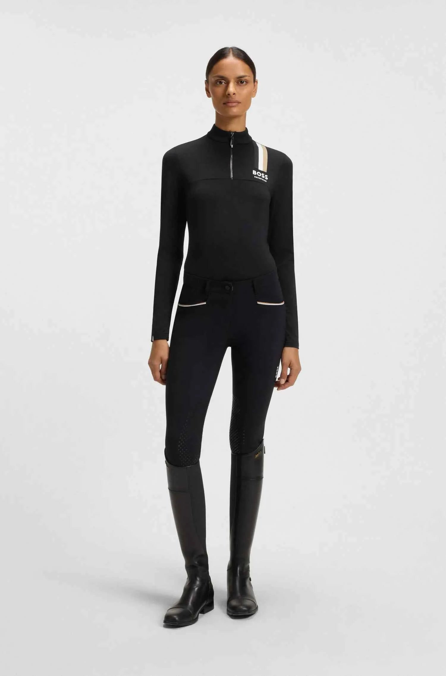 Lia Signature Stripe Training Shirt