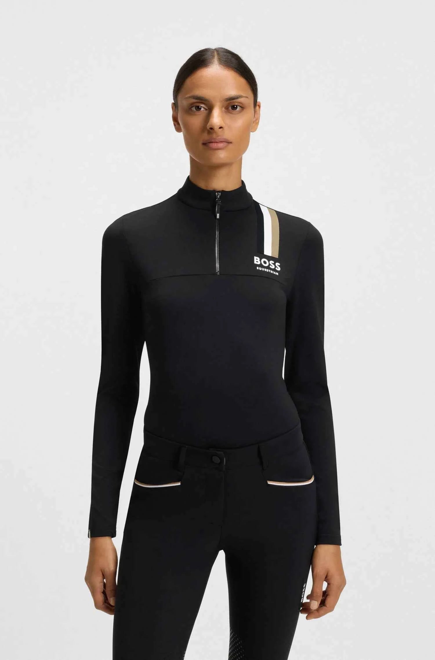 Lia Signature Stripe Training Shirt