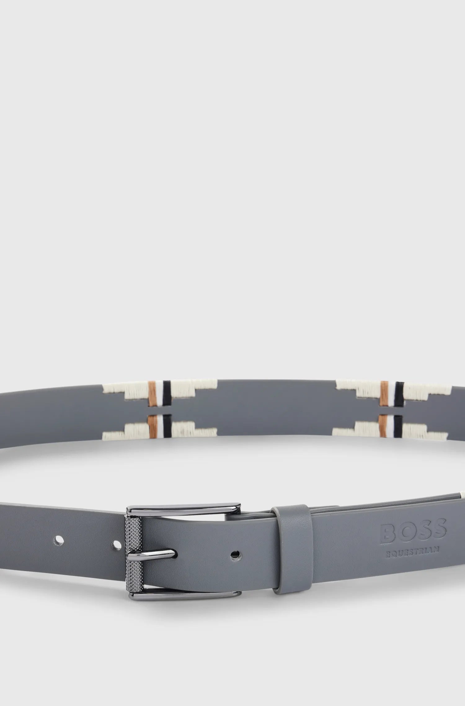 Polo Belt Signature on Alexander Schill Shop, an official BOSS Equestrian Partner