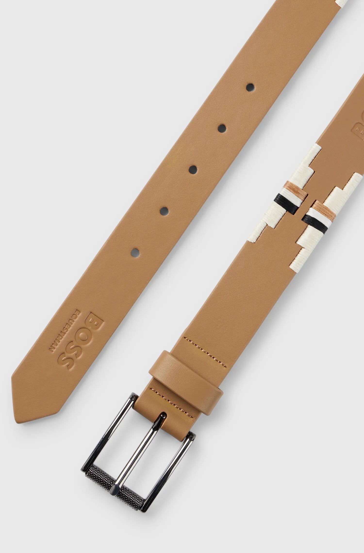 Polo Belt Signature on Alexander Schill Shop, an official BOSS Equestrian Partner