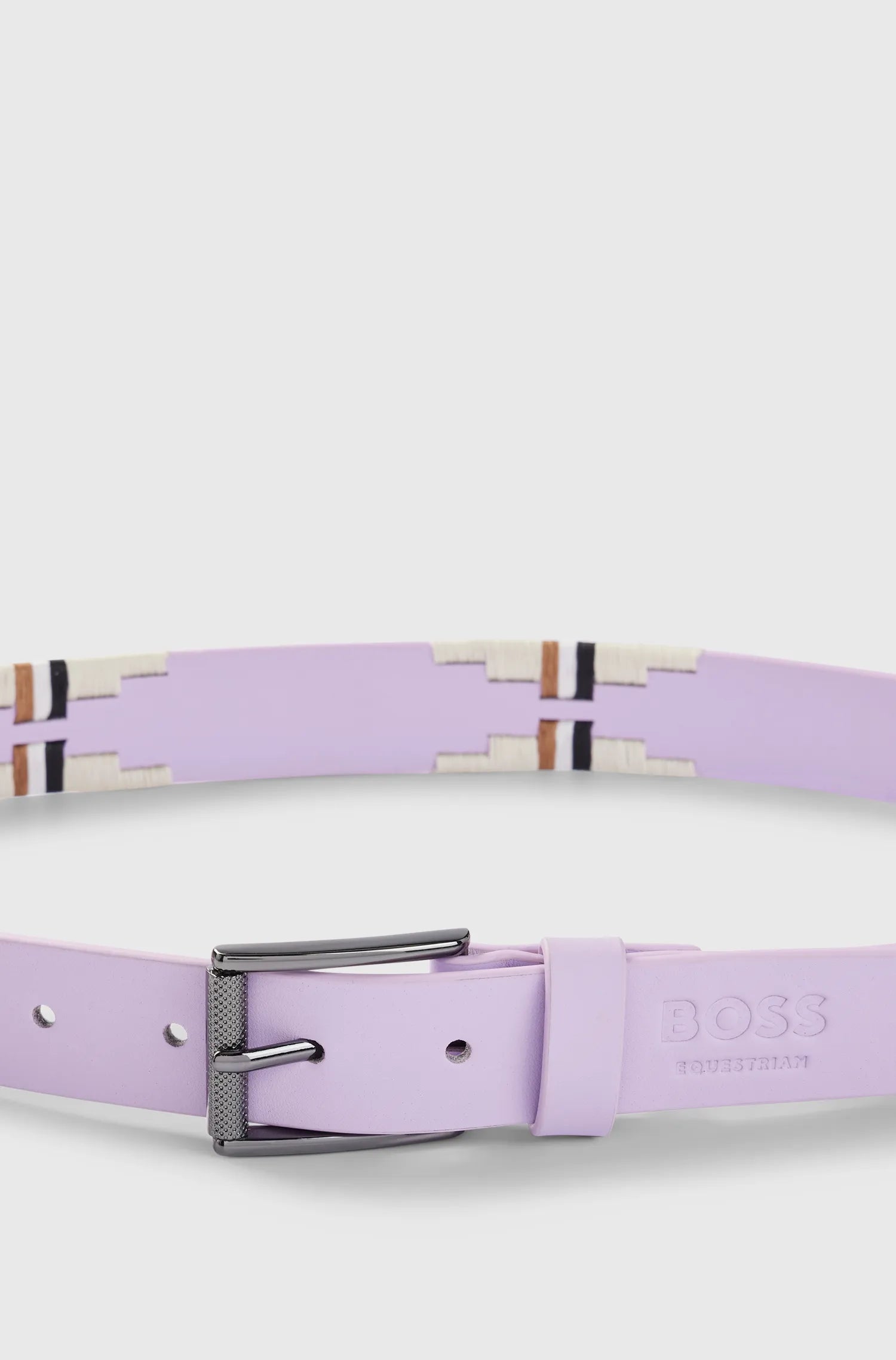 Polo Belt Signature on Alexander Schill Shop, an official BOSS Equestrian Partner