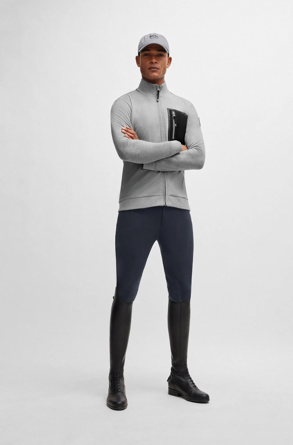 Sammy Function Cardigan on Alexander Schill Shop, an official BOSS Equestrian Partner