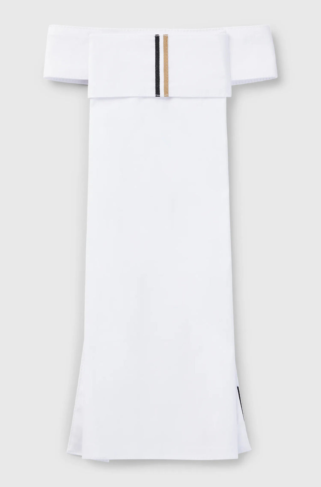 Plastron Signature White on Alexander Schill Shop, an official BOSS Equestrian Partner