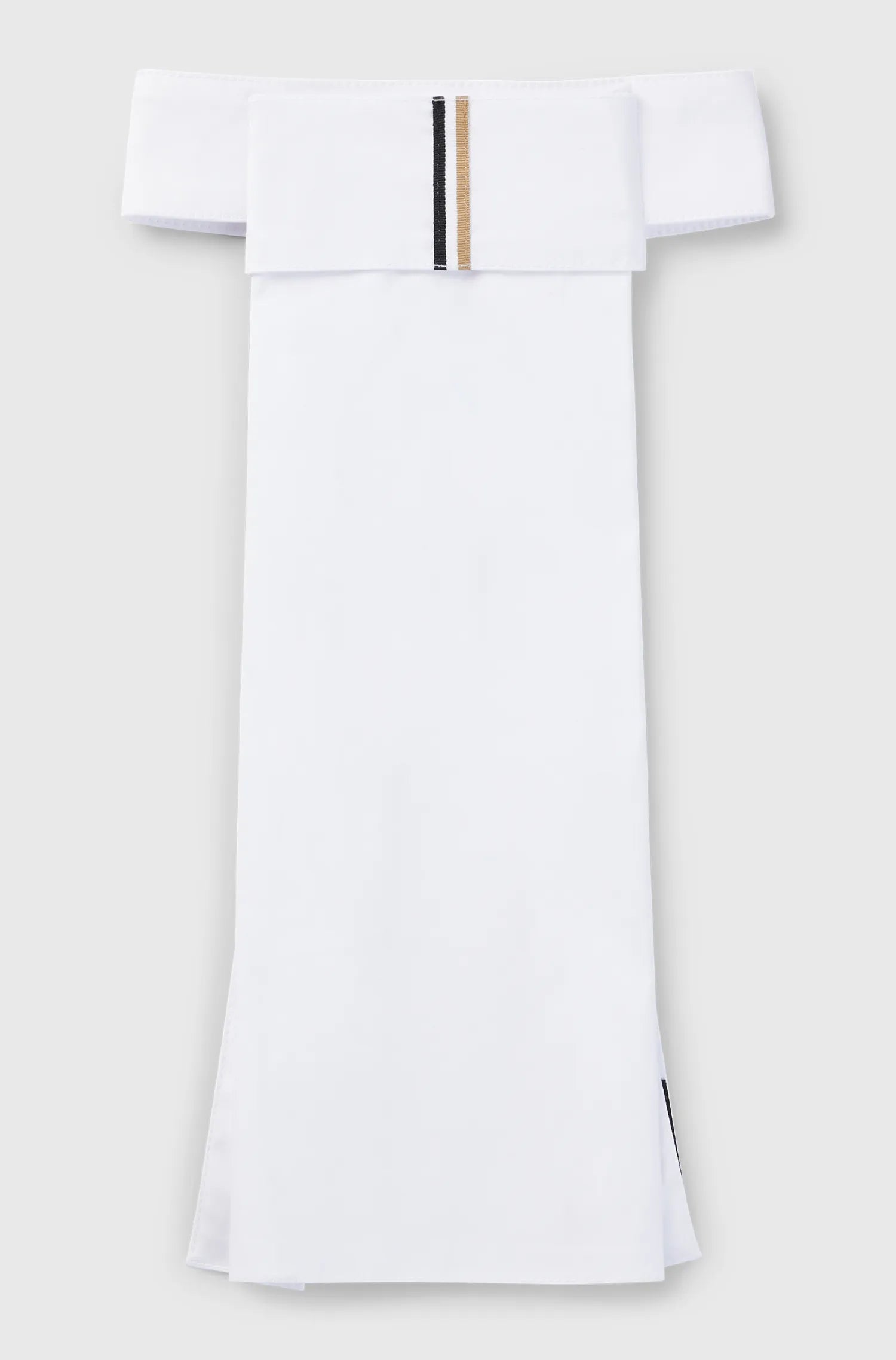 Plastron Signature White on Alexander Schill Shop, an official BOSS Equestrian Partner