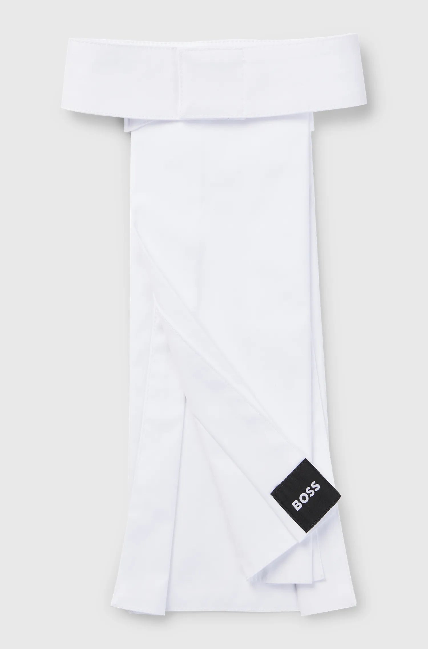 Plastron Signature White on Alexander Schill Shop, an official BOSS Equestrian Partner