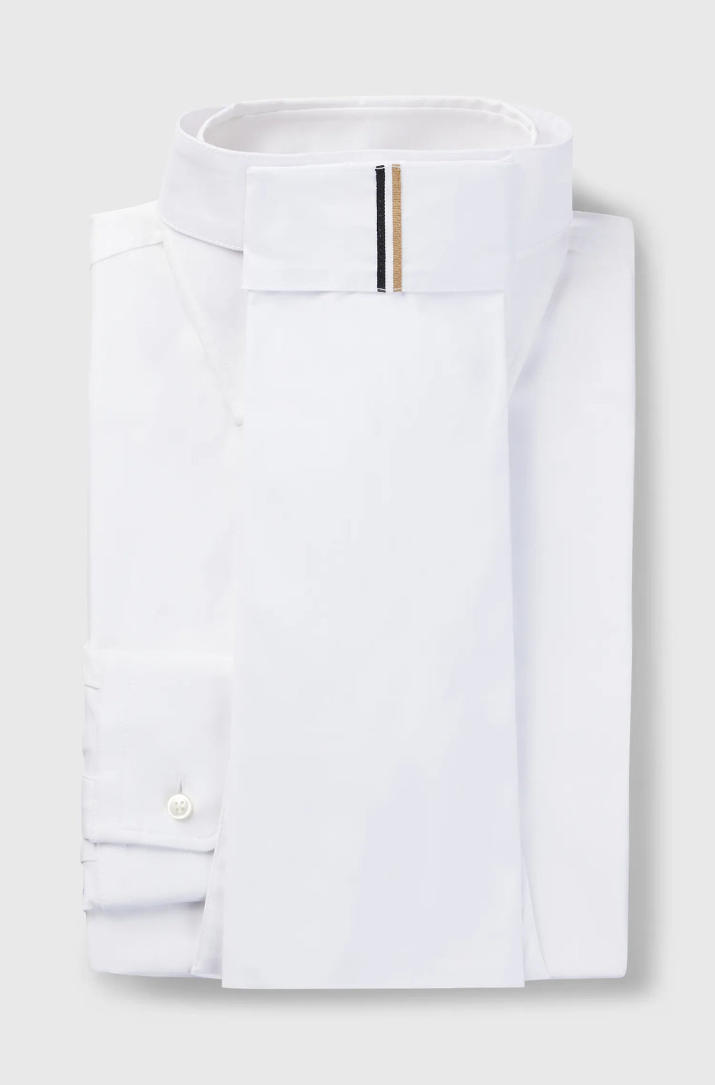 Plastron Signature White on Alexander Schill Shop, an official BOSS Equestrian Partner