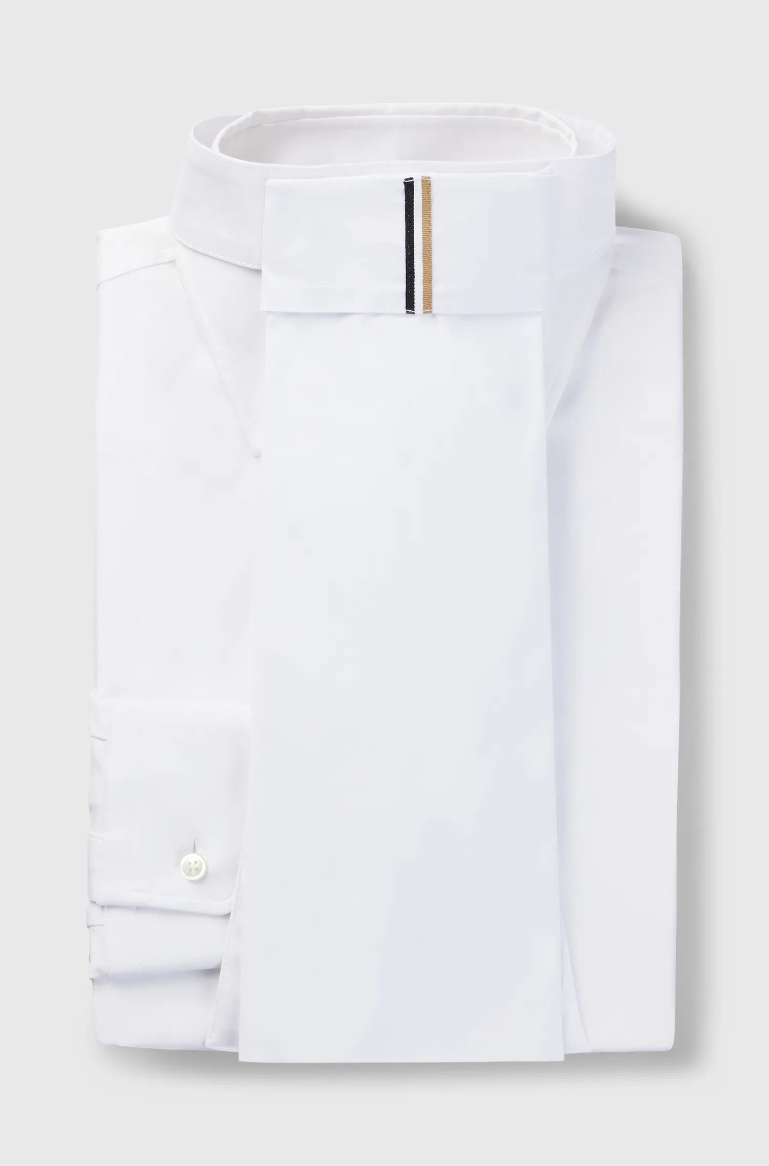 Plastron Signature White on Alexander Schill Shop, an official BOSS Equestrian Partner