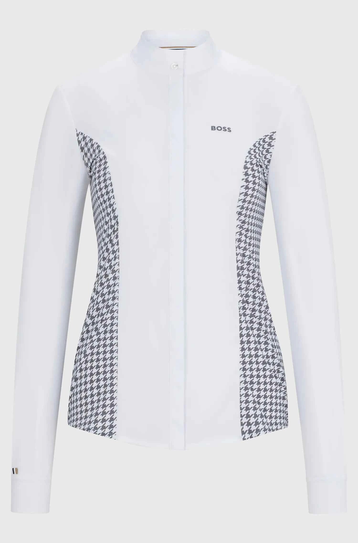 Emma Show Blouse Houndstooth