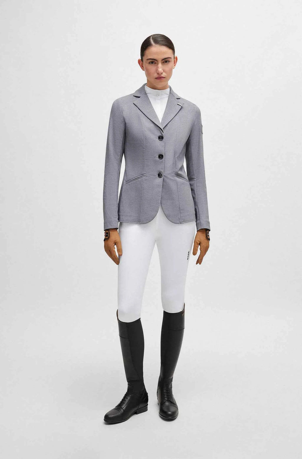 Emma Show Blouse Houndstooth