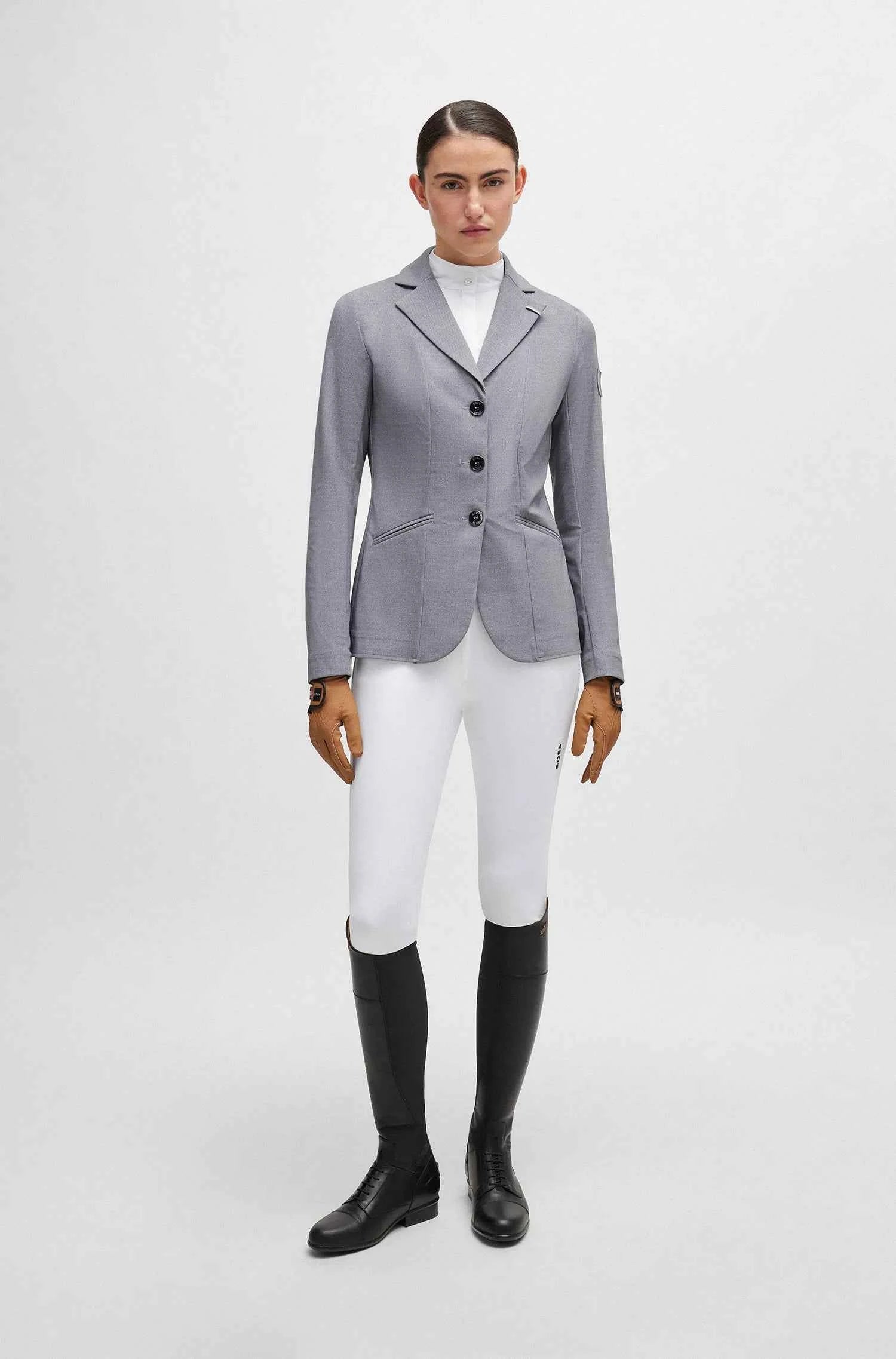 Emma Show Blouse Houndstooth