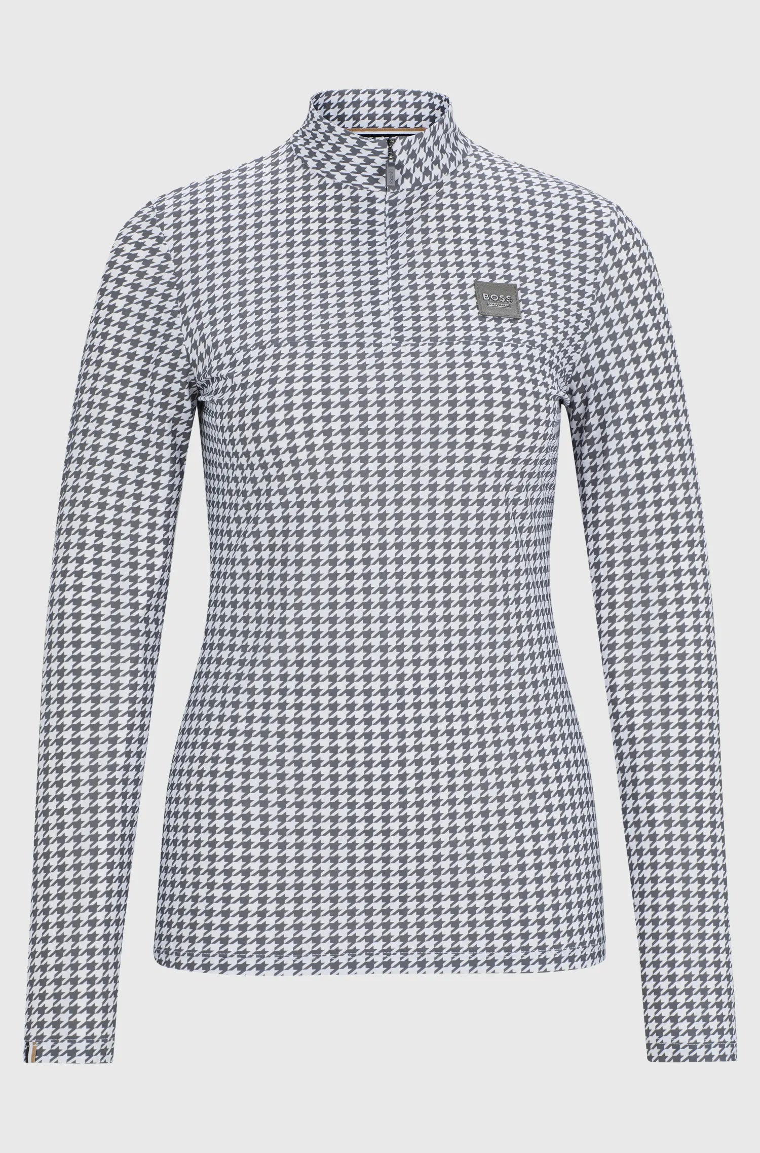 Rachel Training Shirt Houndstooth on Alexander Schill Shop, an official BOSS Equestrian Partner