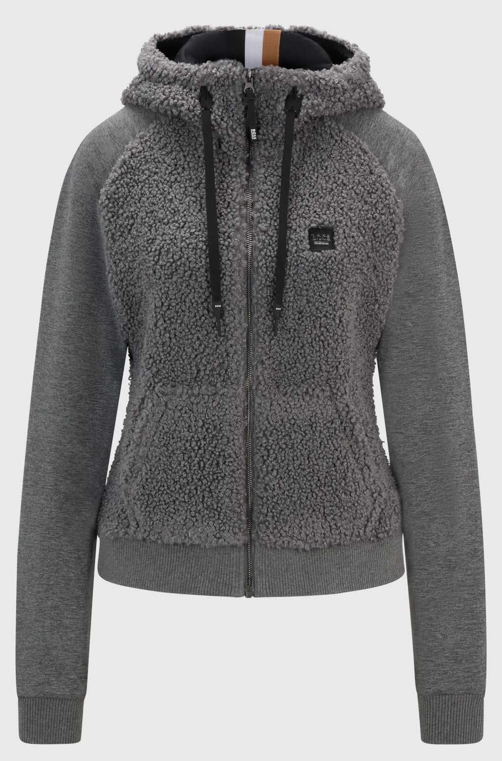 Riva Teddy Hybrid Zip Hoodie on Alexander Schill Shop, an official BOSS Equestrian Partner