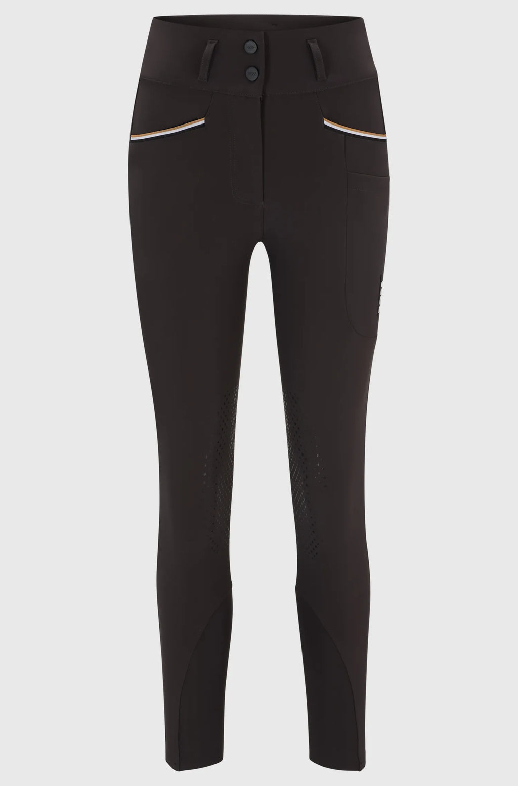 Hannah High Waist Knee Grip Breeches on Alexander Schill Shop, an official BOSS Equestrian Partner