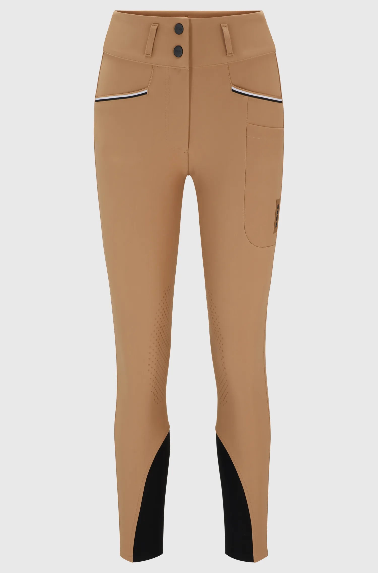 Hannah High Waist Knee Grip Breeches on Alexander Schill Shop, an official BOSS Equestrian Partner