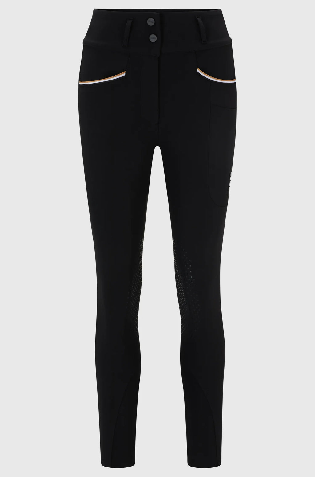 Hannah High Waist Knee Grip Breeches on Alexander Schill Shop, an official BOSS Equestrian Partner