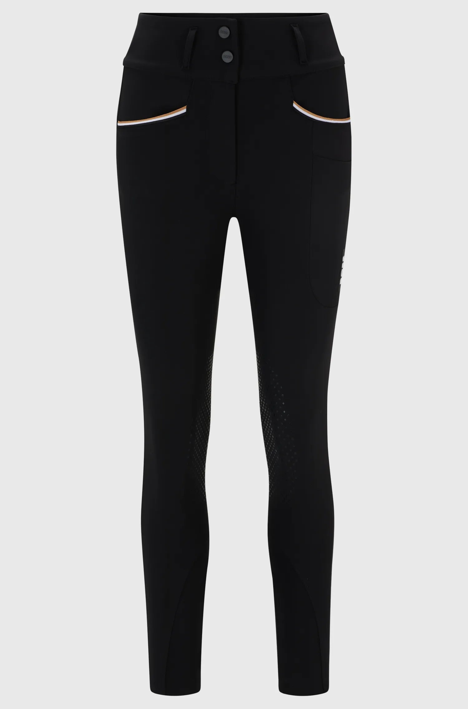 Hannah High Waist Knee Grip Breeches on Alexander Schill Shop, an official BOSS Equestrian Partner