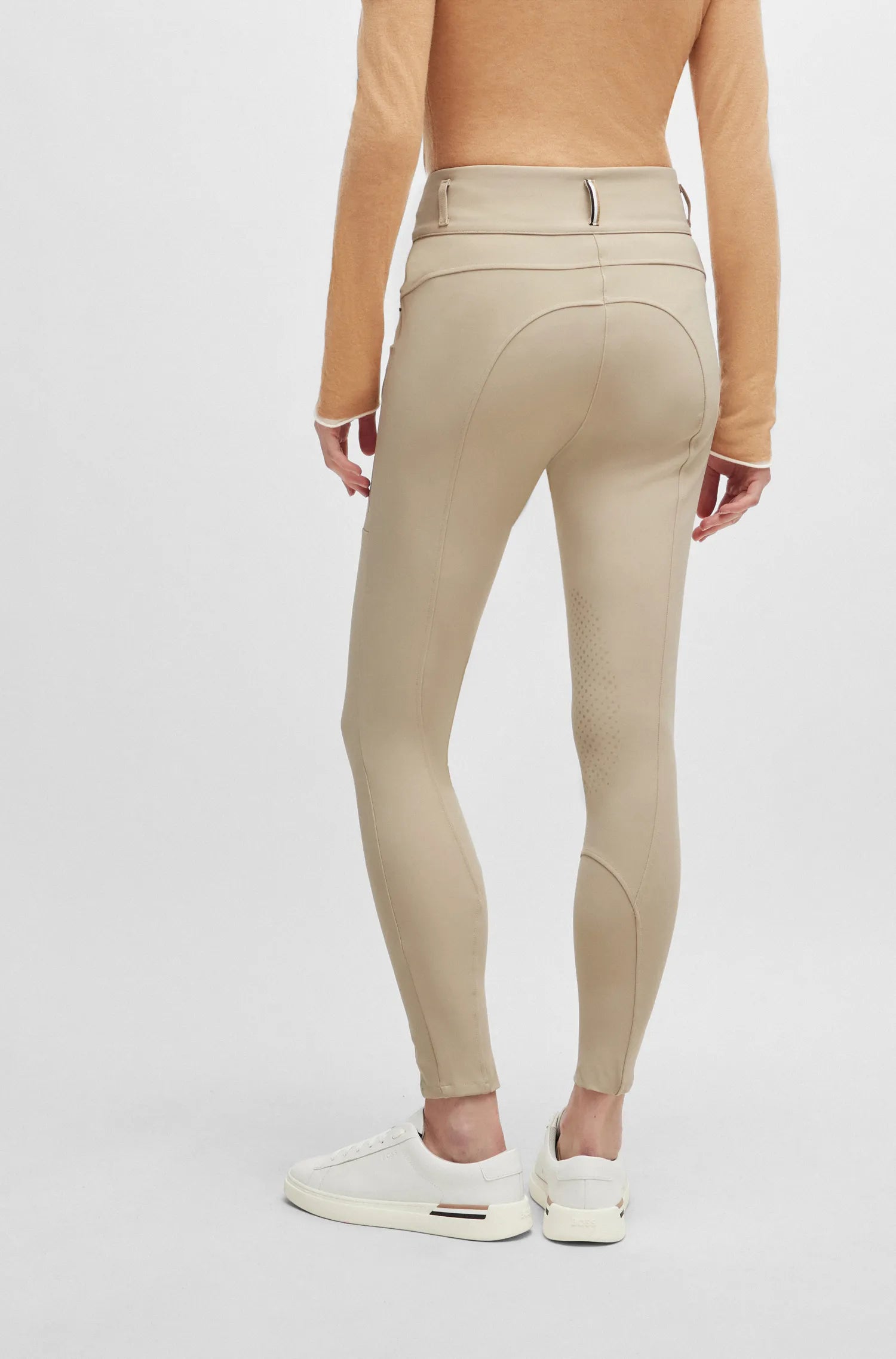 Hannah High Waist Knee Grip Breeches on Alexander Schill Shop, an official BOSS Equestrian Partner