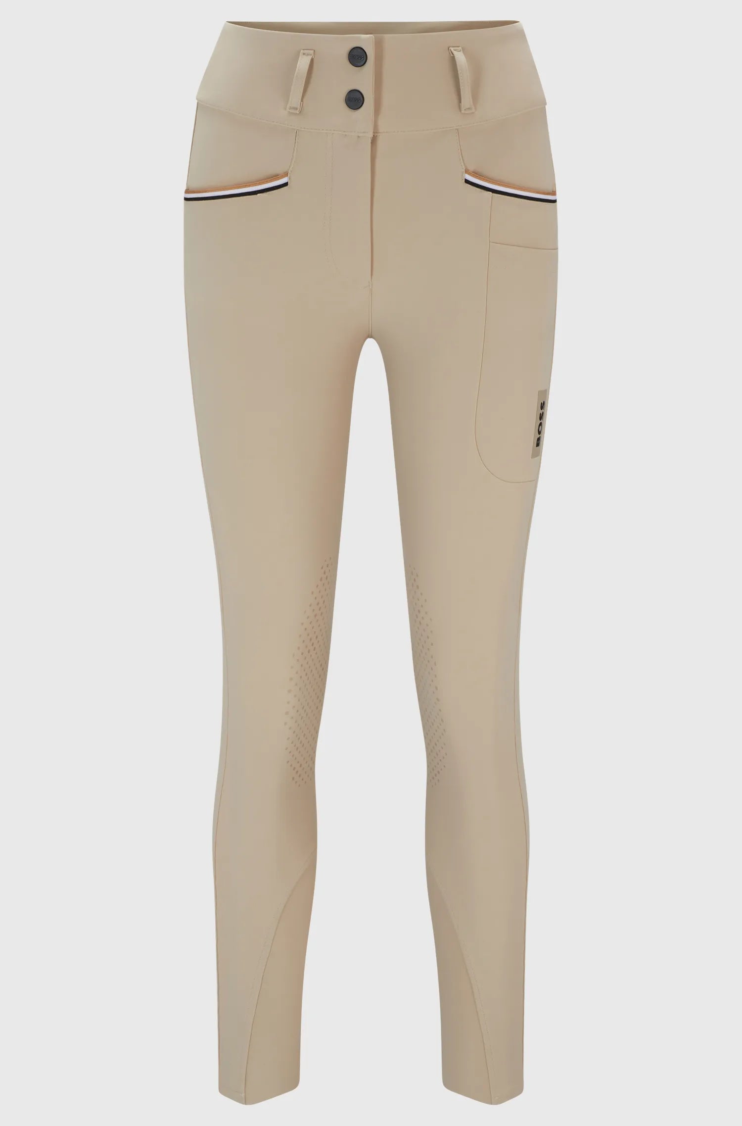 Hannah High Waist Knee Grip Breeches on Alexander Schill Shop, an official BOSS Equestrian Partner