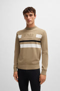 Brad Knitwear Logo Jumper on Alexander Schill Shop, an official BOSS Equestrian Partner