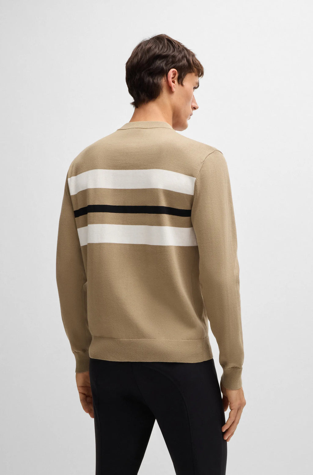 Brad Knitwear Logo Jumper on Alexander Schill Shop, an official BOSS Equestrian Partner