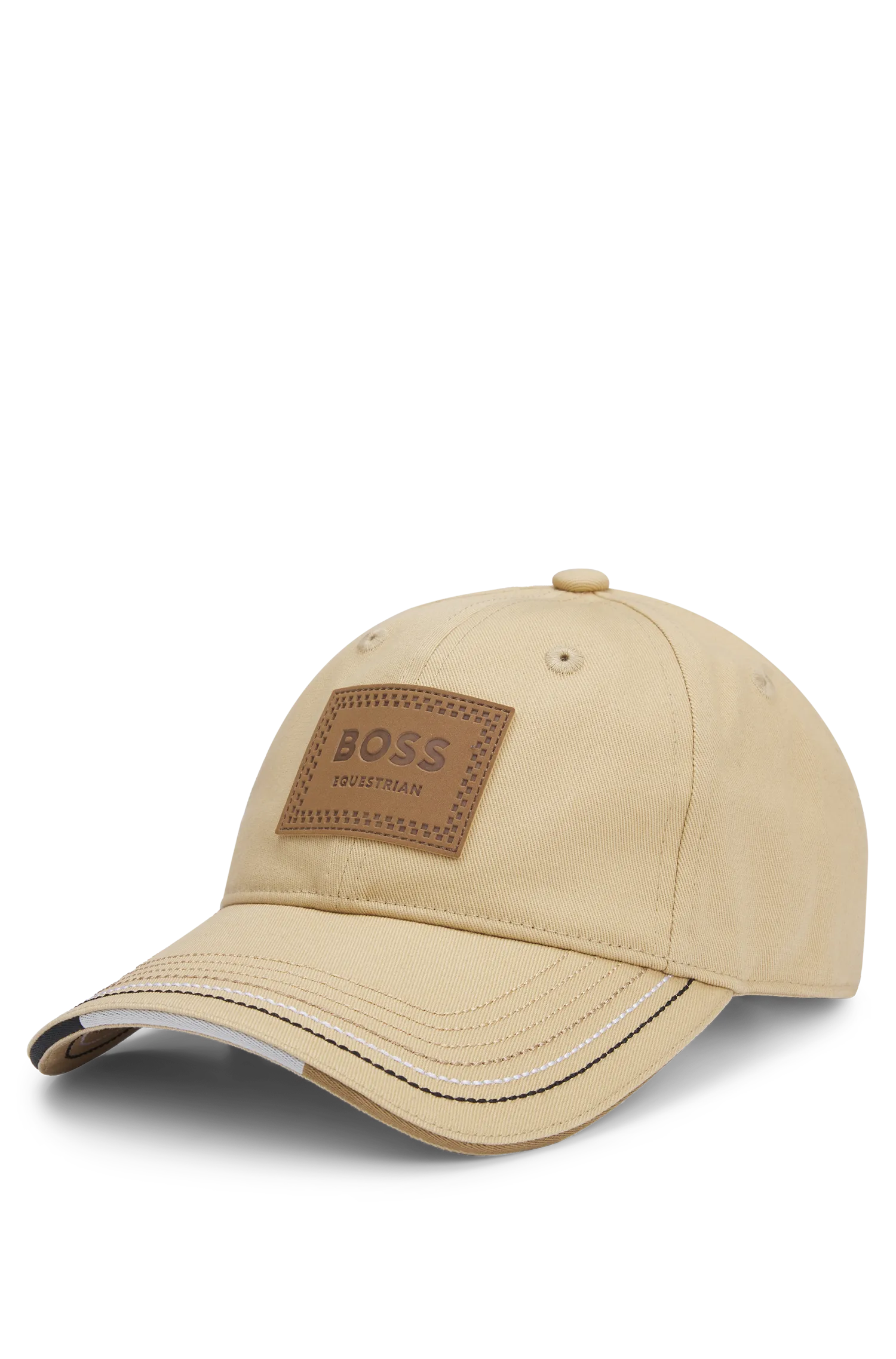 Cap Leather Vintage Patch on Alexander Schill Shop, an official BOSS Equestrian Partner
