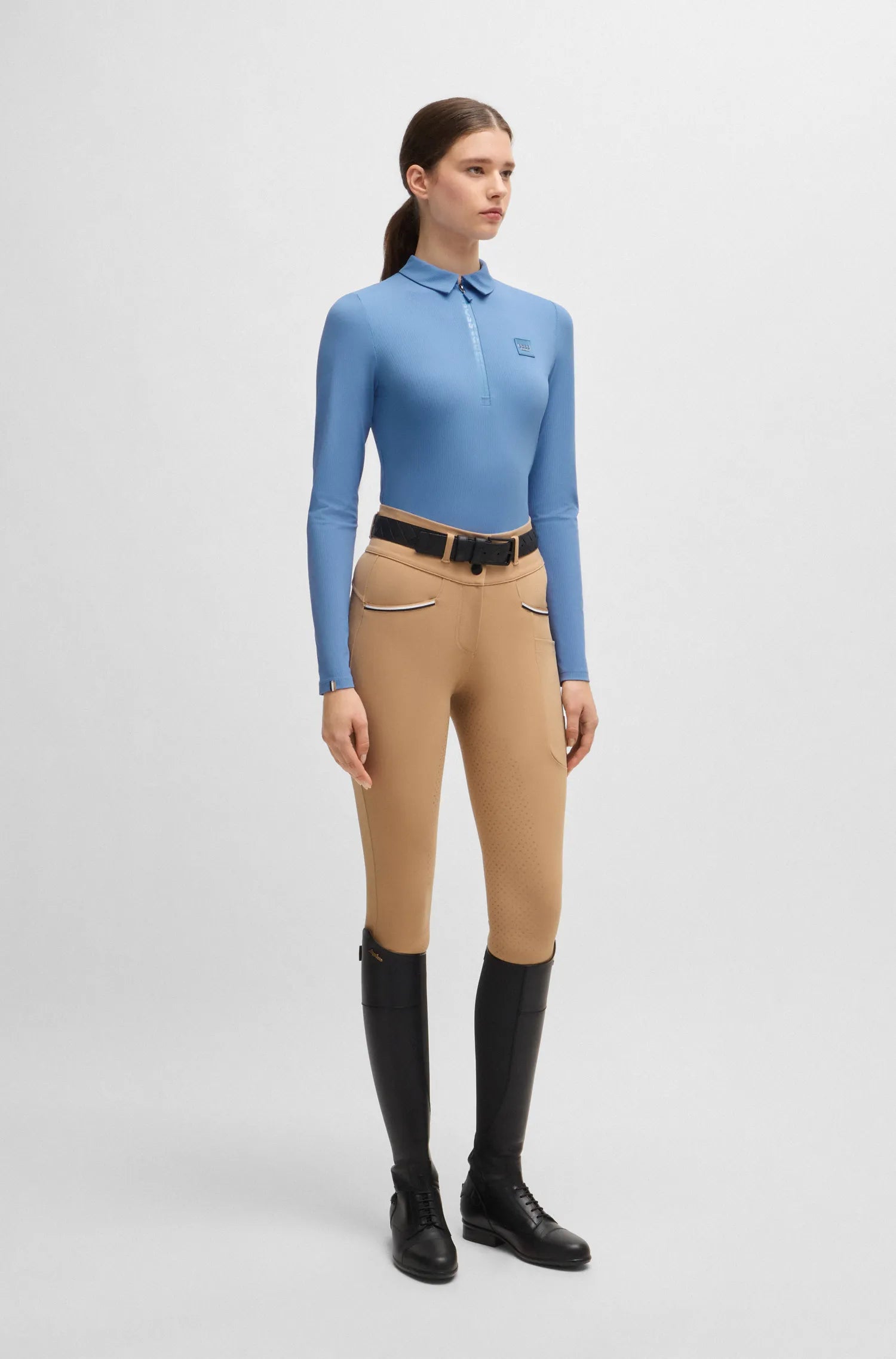 Chess Training Shirt Piquee on Alexander Schill Shop, an official BOSS Equestrian Partner