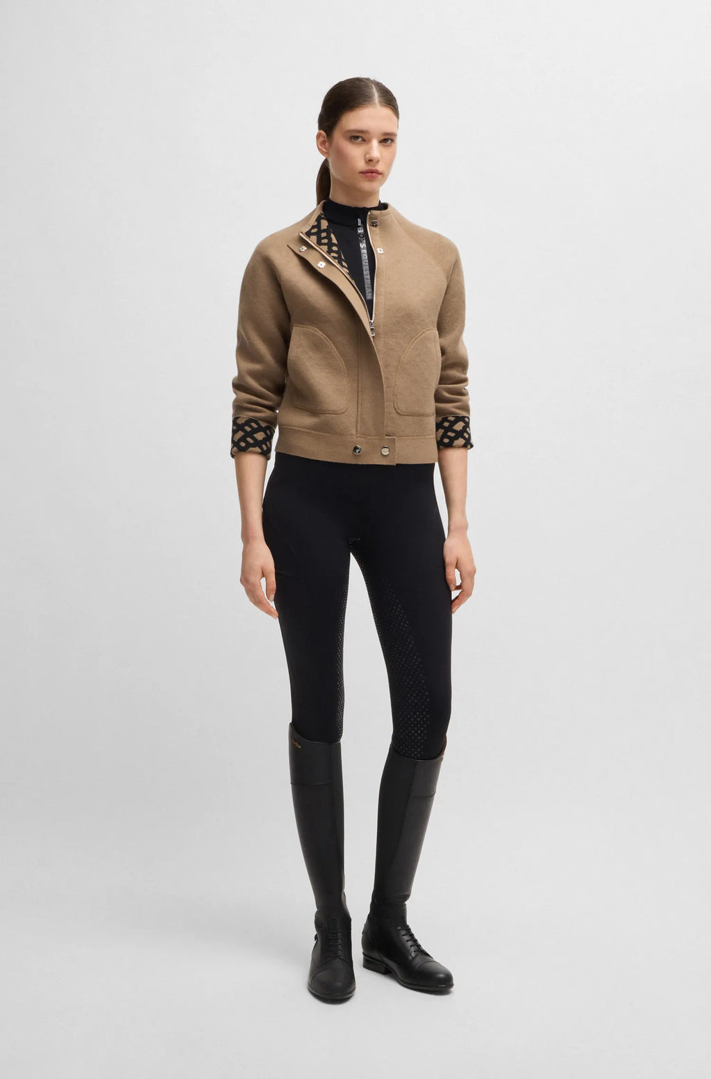 Darla Knitwear Cardigan on Alexander Schill Shop, an official BOSS Equestrian Partner