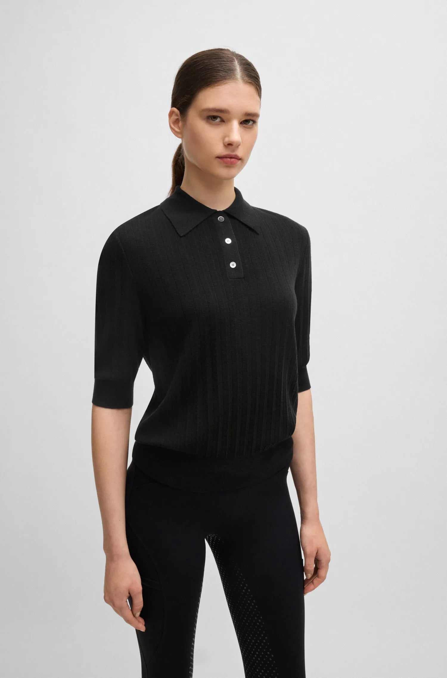 Corey Knitwear Polo on Alexander Schill Shop, an official BOSS Equestrian Partner