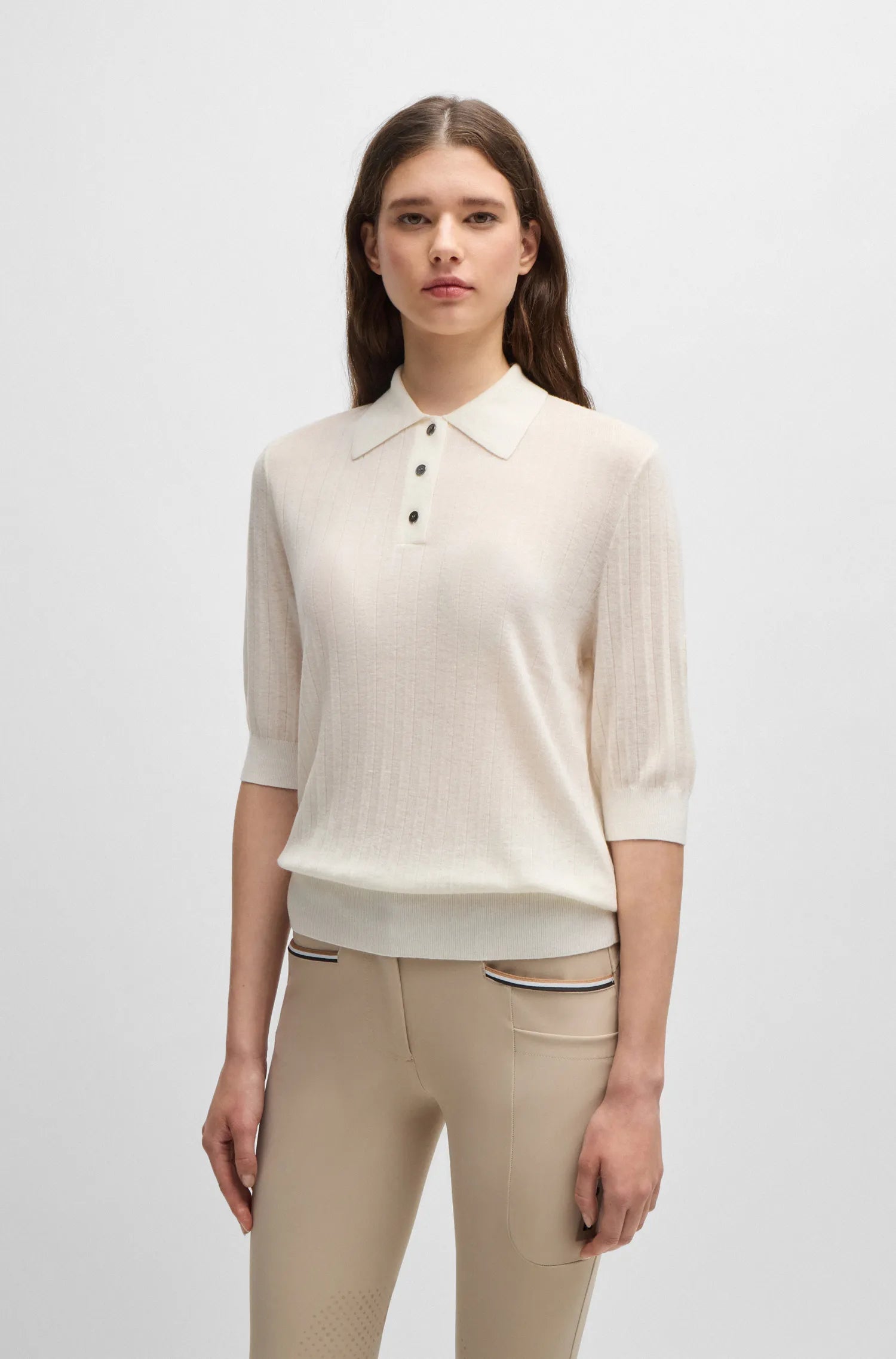 Corey Knitwear Polo on Alexander Schill Shop, an official BOSS Equestrian Partner