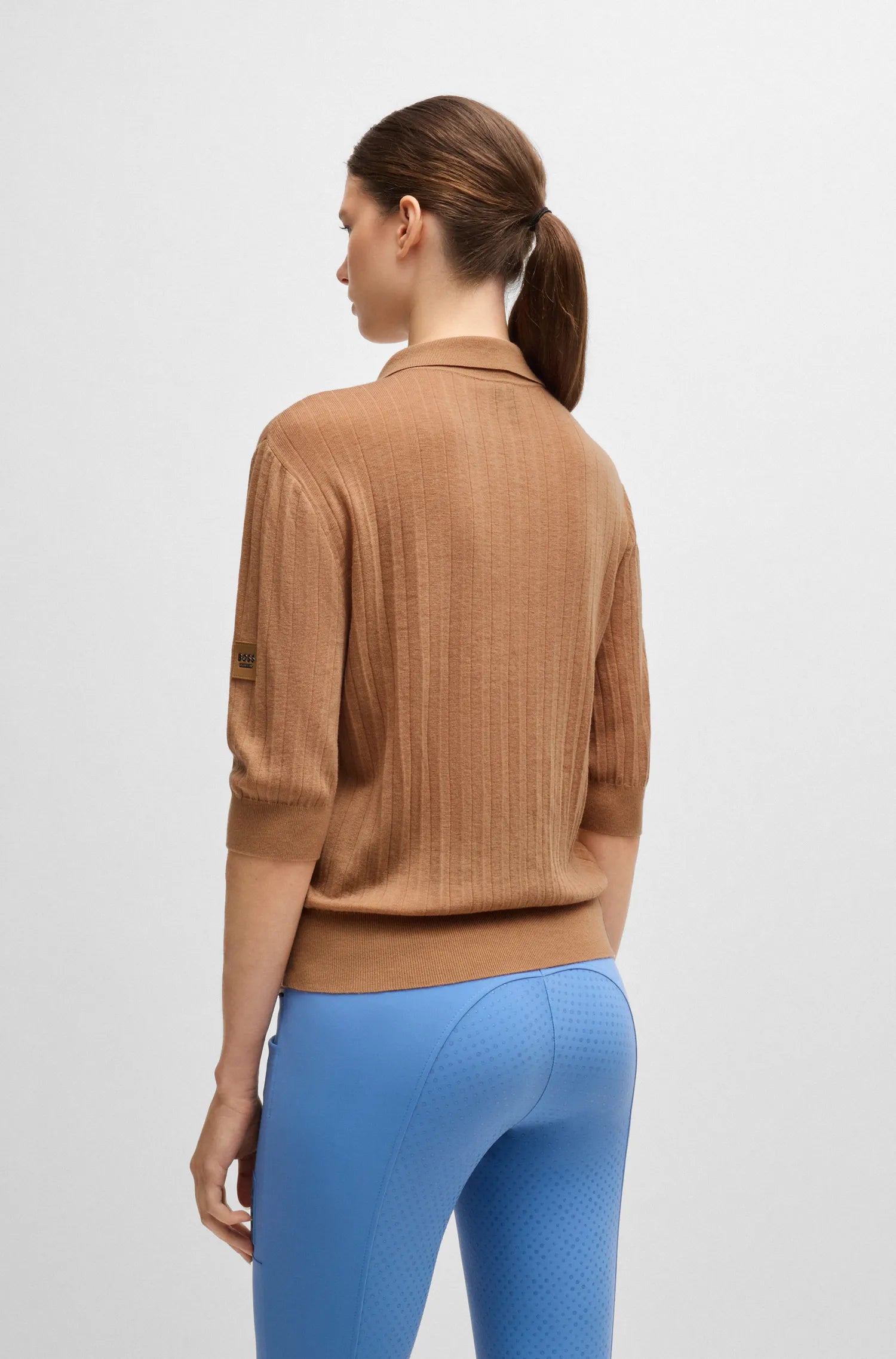 Corey Knitwear Polo on Alexander Schill Shop, an official BOSS Equestrian Partner