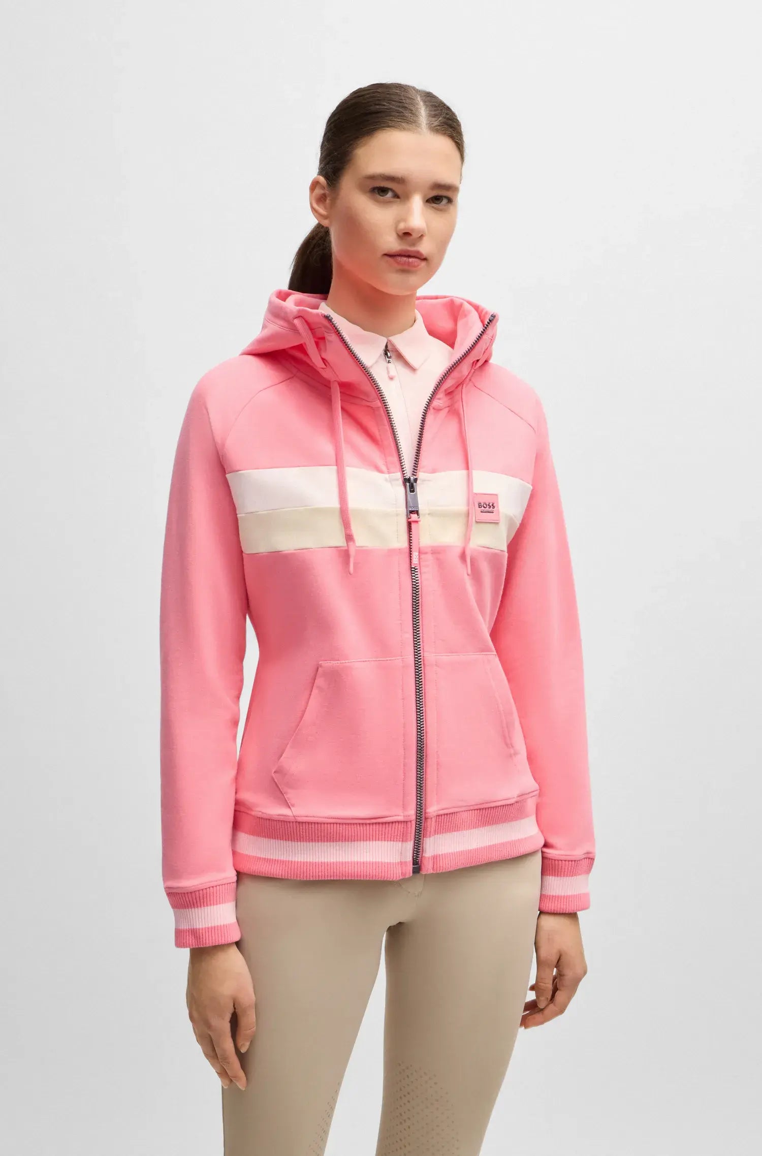 Riva Zip Hoodie on Alexander Schill Shop, an official BOSS Equestrian Partner
