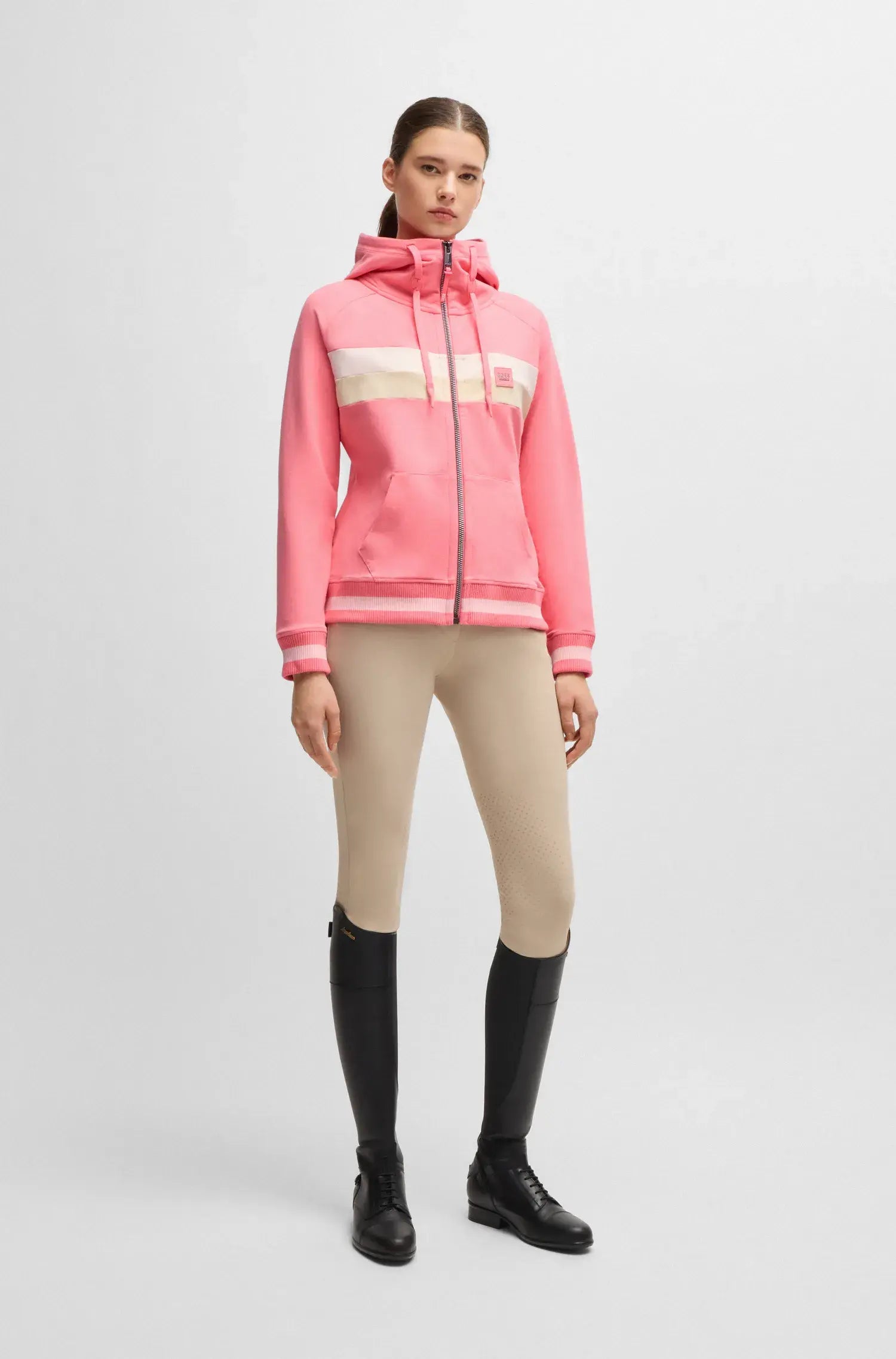 Riva Zip Hoodie on Alexander Schill Shop, an official BOSS Equestrian Partner