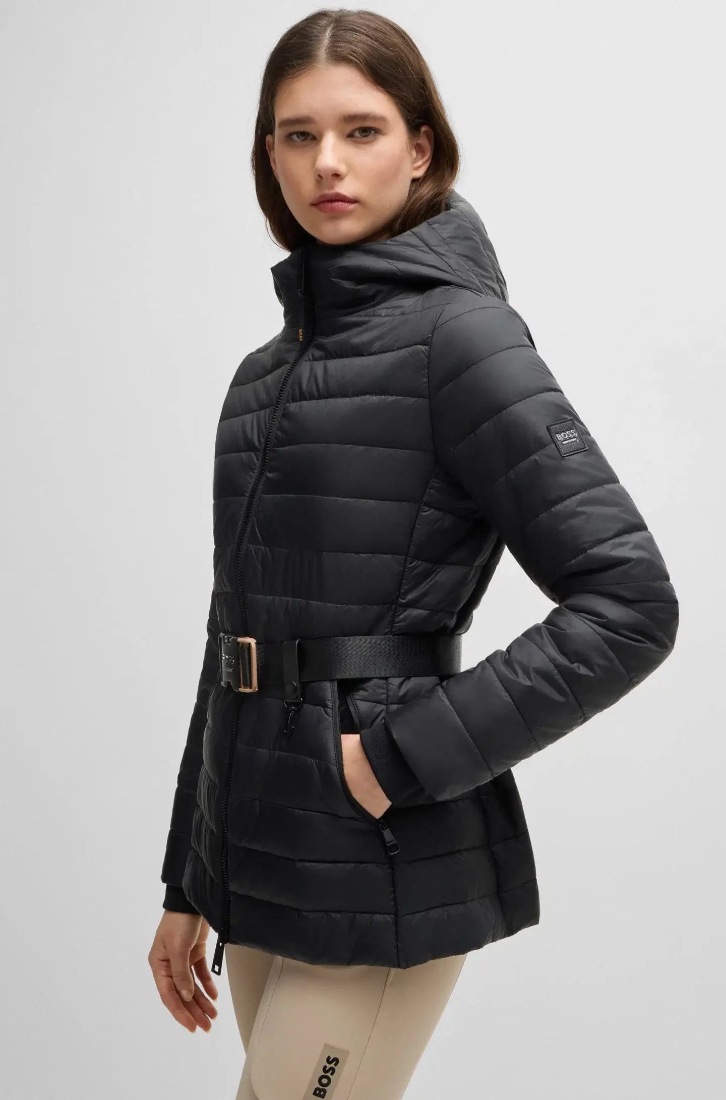 Wanda Light Puffer Jacket on Alexander Schill Shop, an official BOSS Equestrian Partner