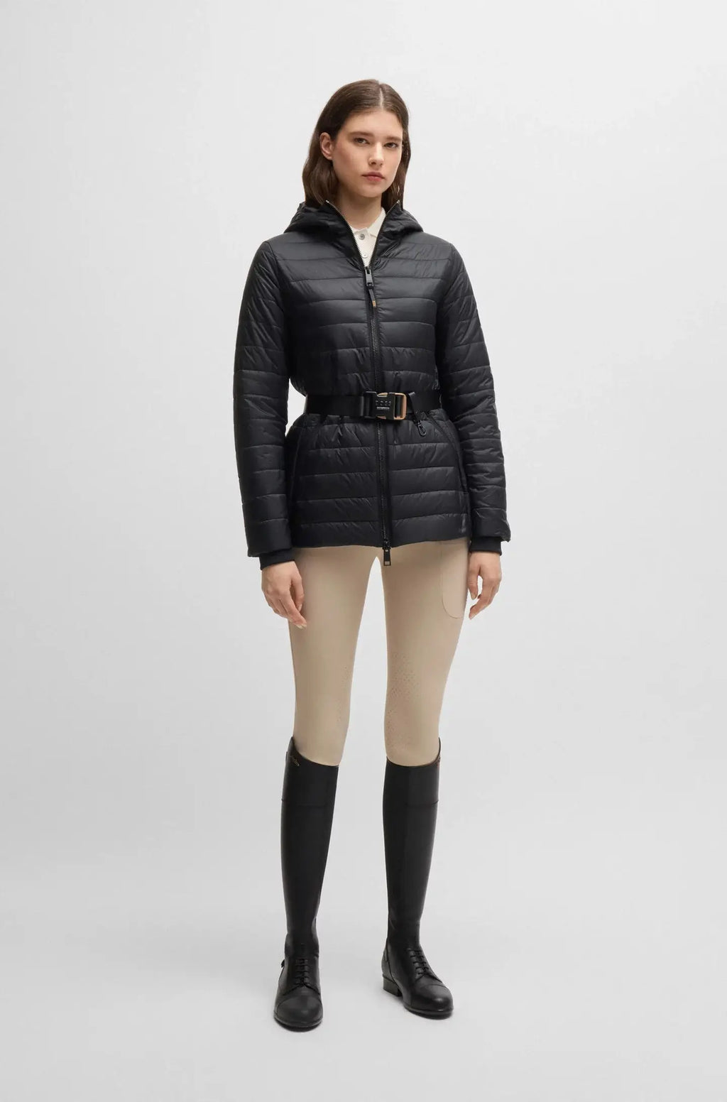 Wanda Light Puffer Jacket on Alexander Schill Shop, an official BOSS Equestrian Partner