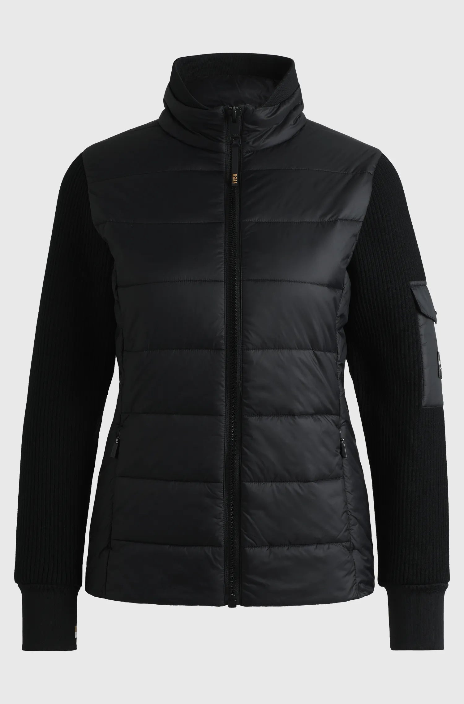 Yara Light Puffer Knitwear Jacket on Alexander Schill Shop, an official BOSS Equestrian Partner