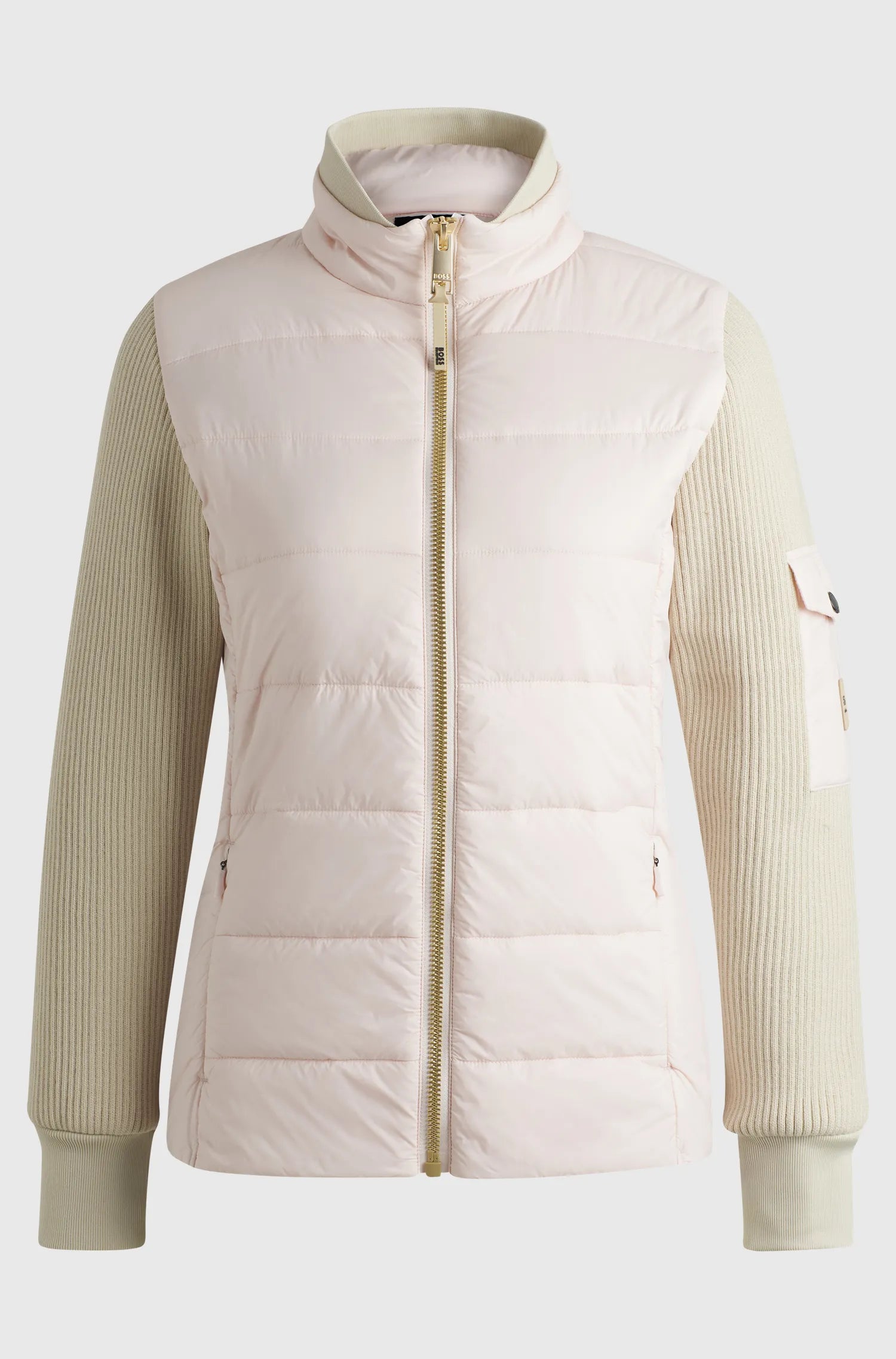 Yara Light Puffer Knitwear Jacket on Alexander Schill Shop, an official BOSS Equestrian Partner