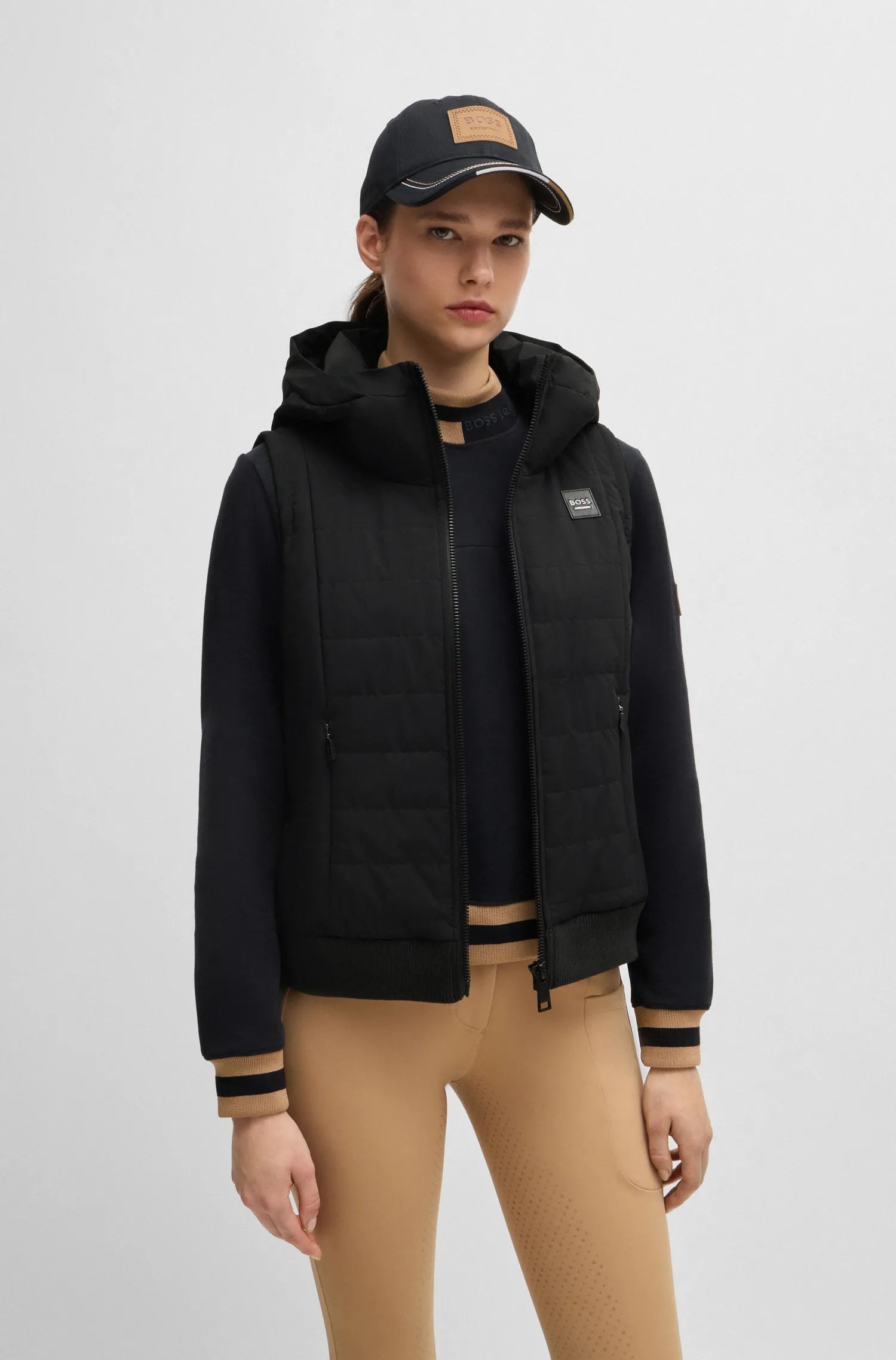 Fally Puffer Vest on Alexander Schill Shop, an official BOSS Equestrian Partner