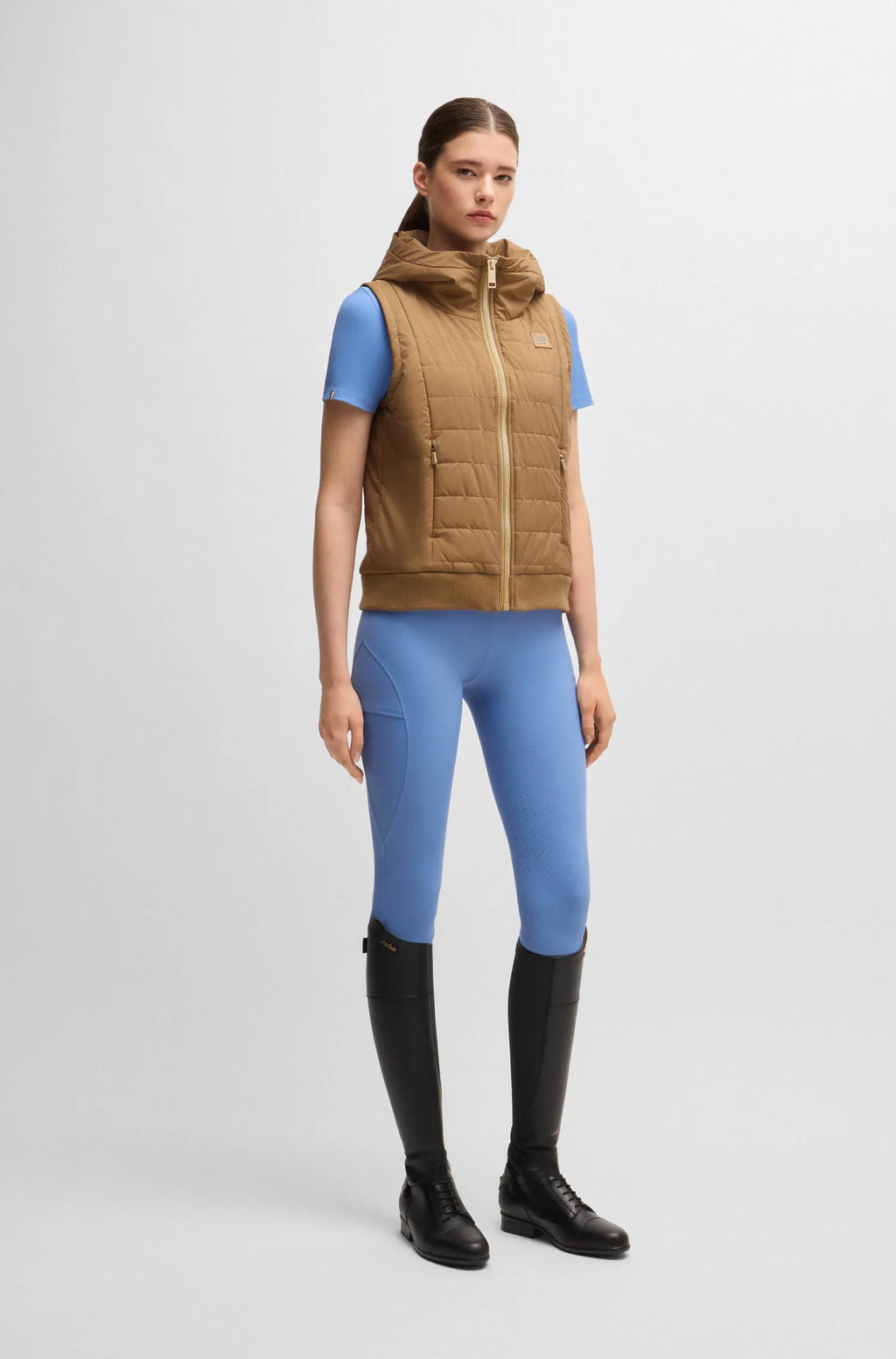 Fally Puffer Vest on Alexander Schill Shop, an official BOSS Equestrian Partner