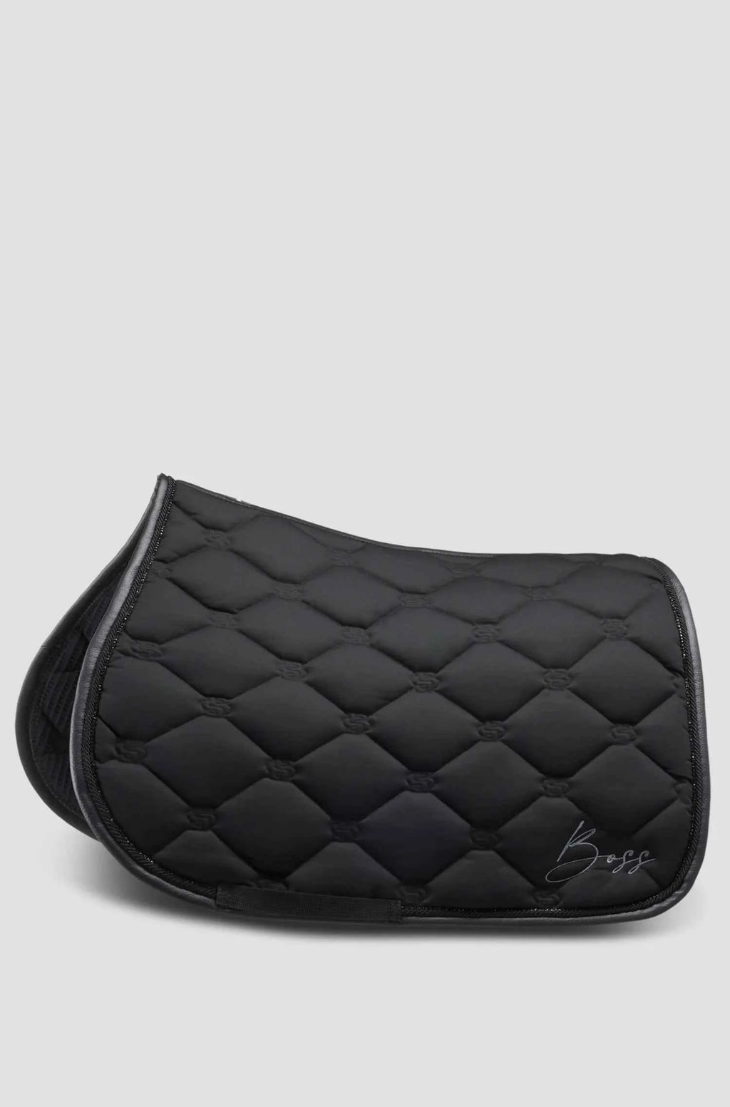 Saddle Pad Jump Glitter Black