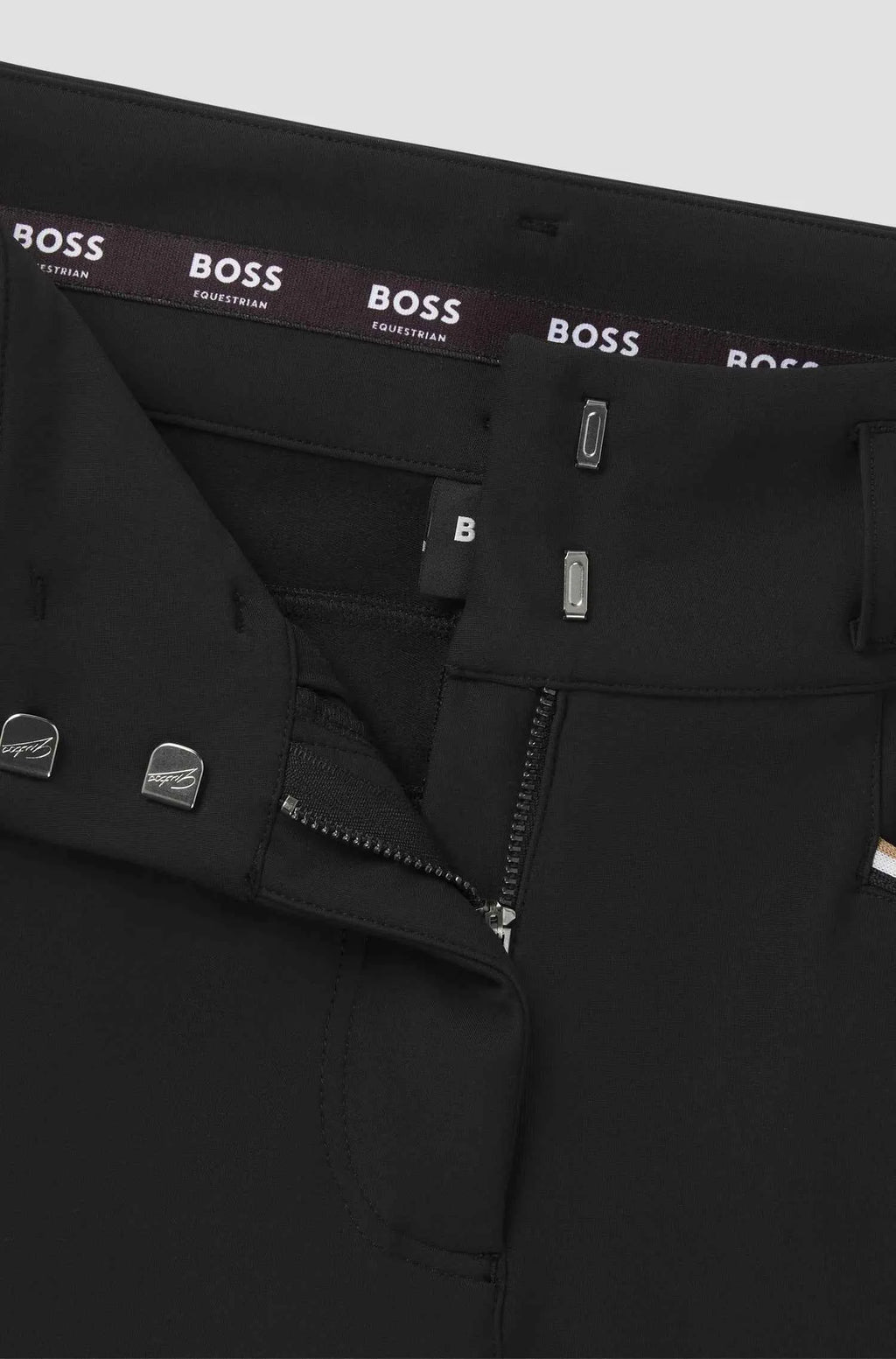 Hailey High Waist Full Grip Breeches Glitter Logo