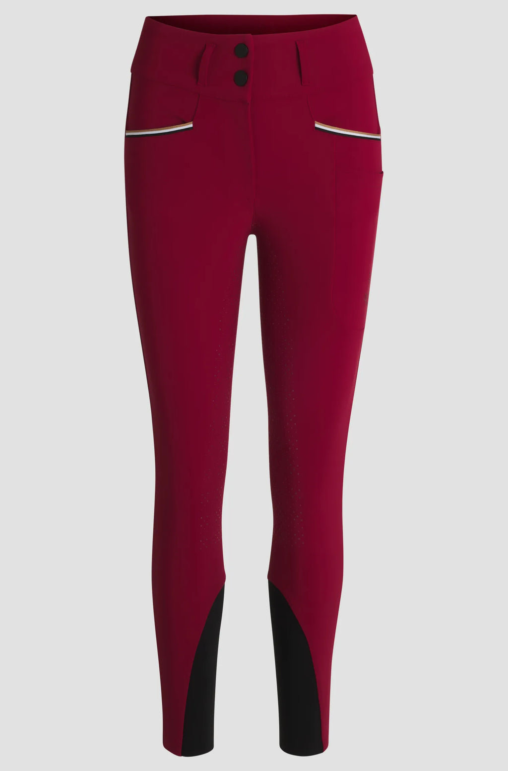 Hailey High Waist Full Grip Breeches Glitter Logo on Alexander Schill Shop, an official BOSS Equestrian Partner