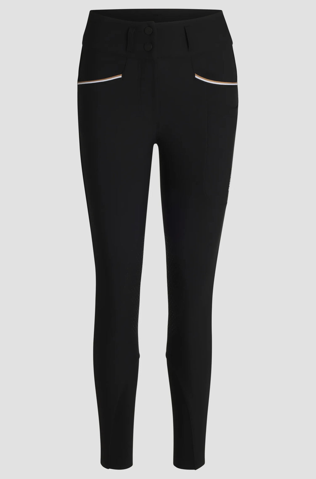 Hannah Winter High Waist Knee Grip Breeches on Alexander Schill Shop, an official BOSS Equestrian Partner