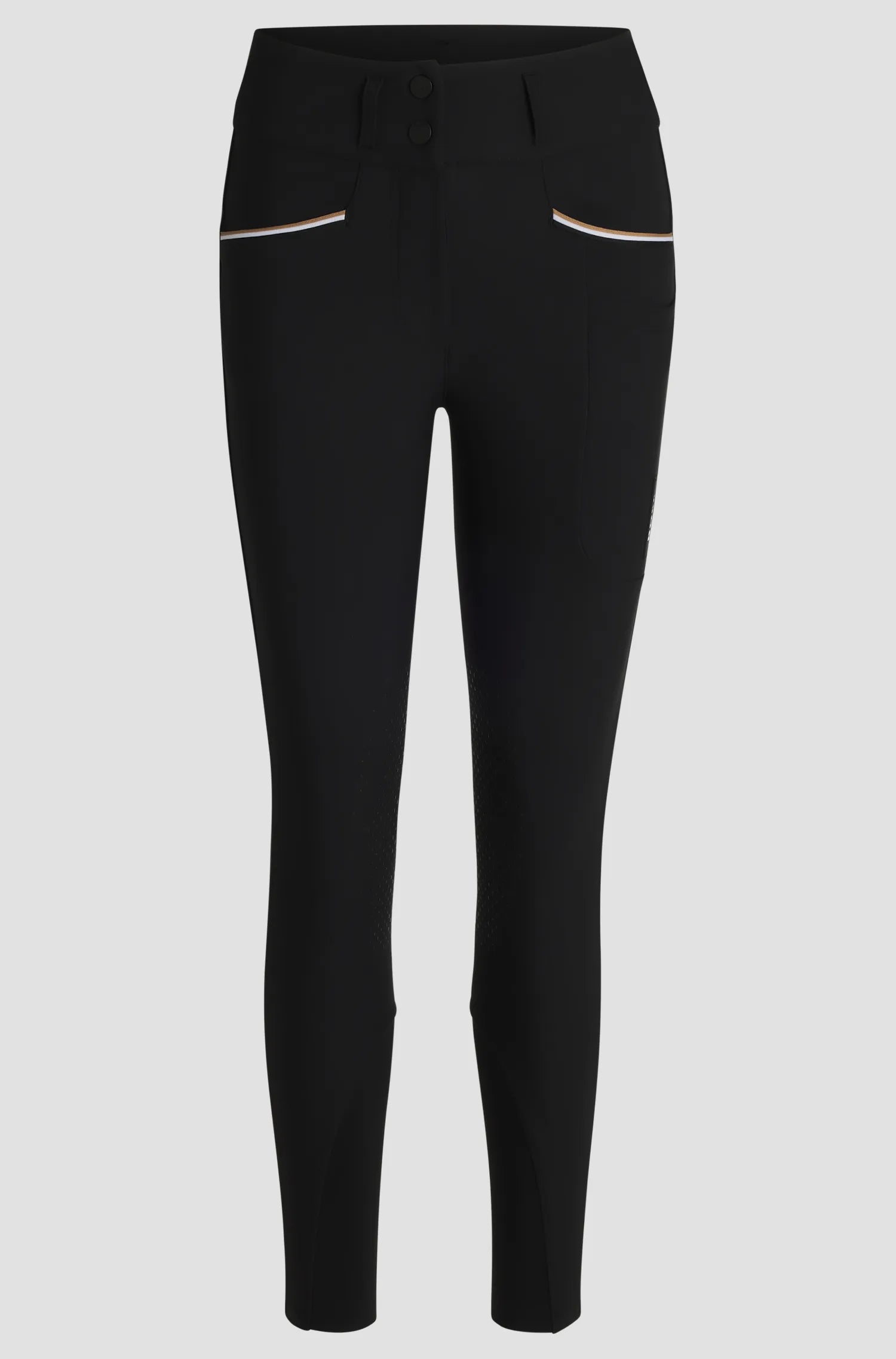 Hannah Winter High Waist Knee Grip Breeches on Alexander Schill Shop, an official BOSS Equestrian Partner