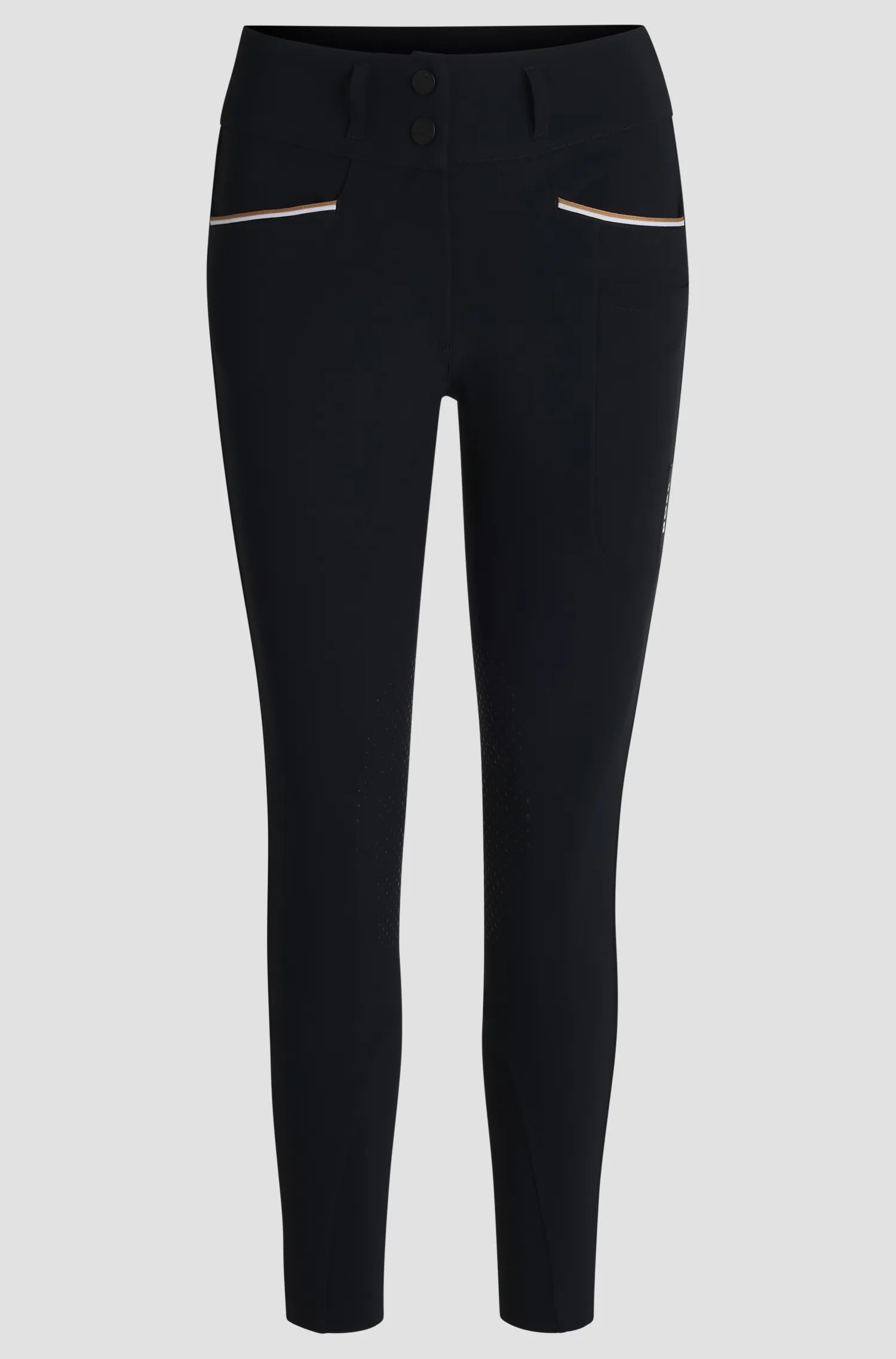 Hannah Winter High Waist Knee Grip Breeches on Alexander Schill Shop, an official BOSS Equestrian Partner