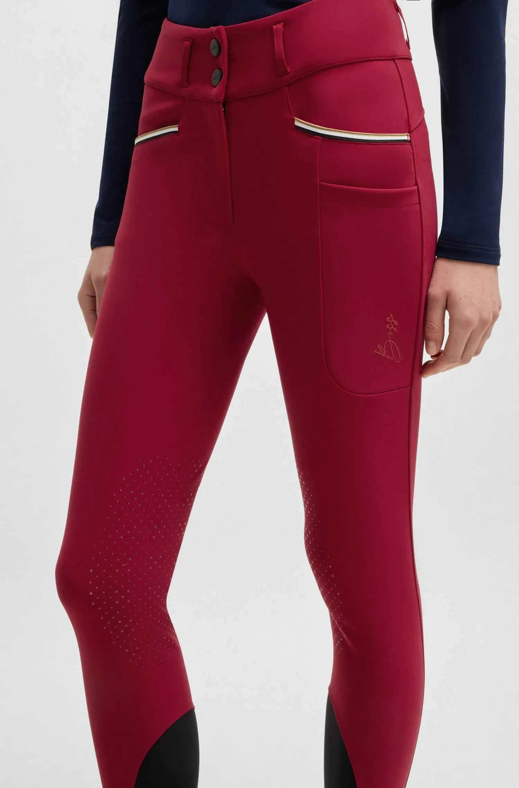 Hannah Winter High Waist Knee Grip Breeches