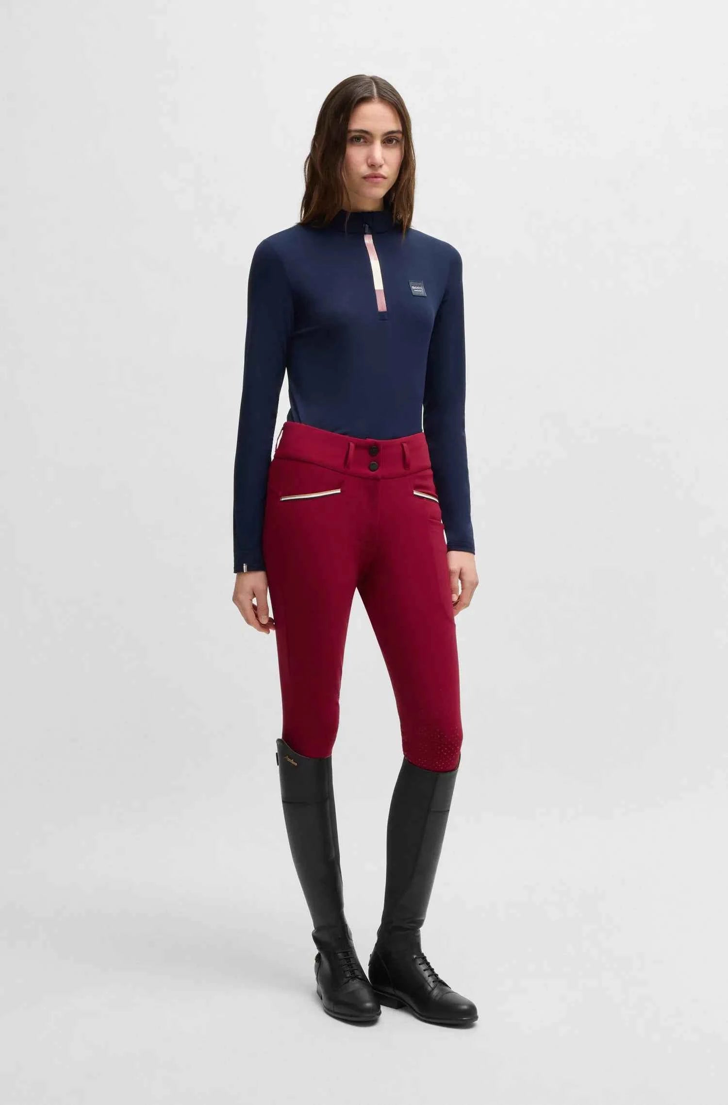 Hannah Winter High Waist Knee Grip Breeches