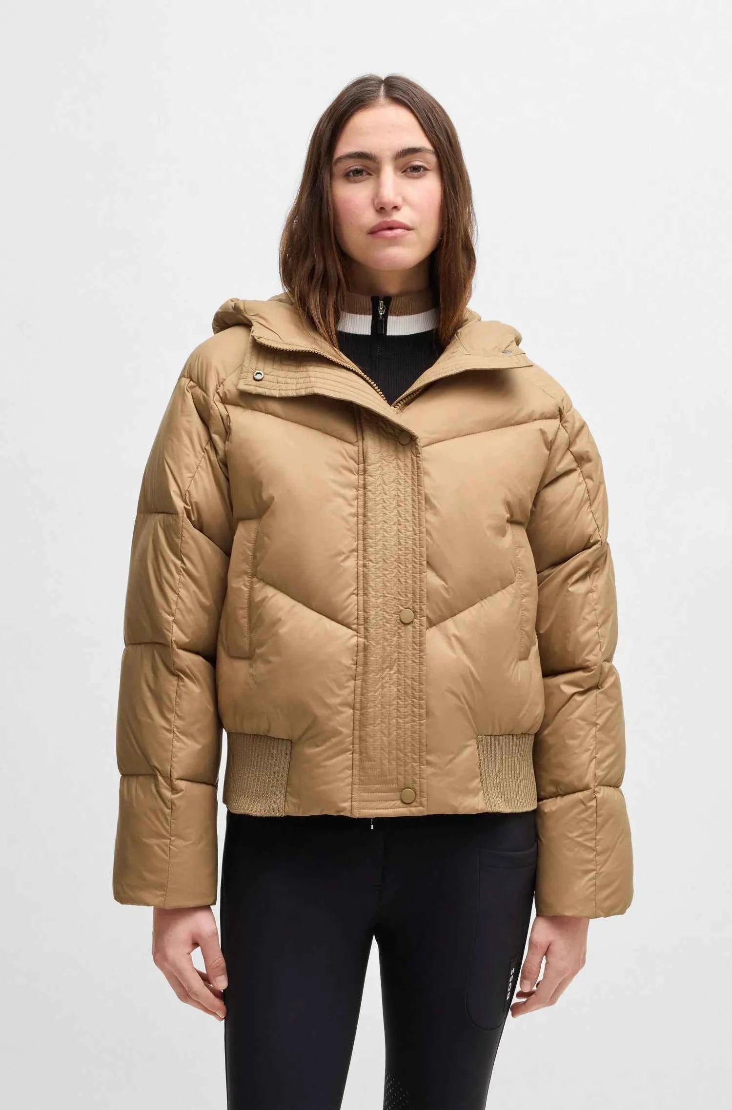 Marsha Bomber Puffer Jacket