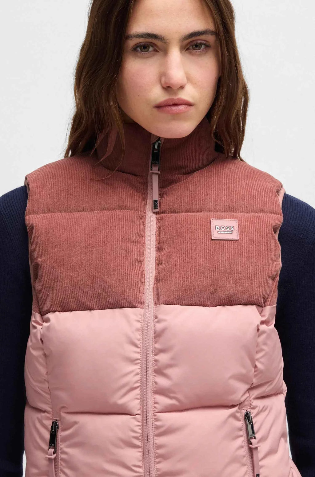 Viola Cord Puffer Vest