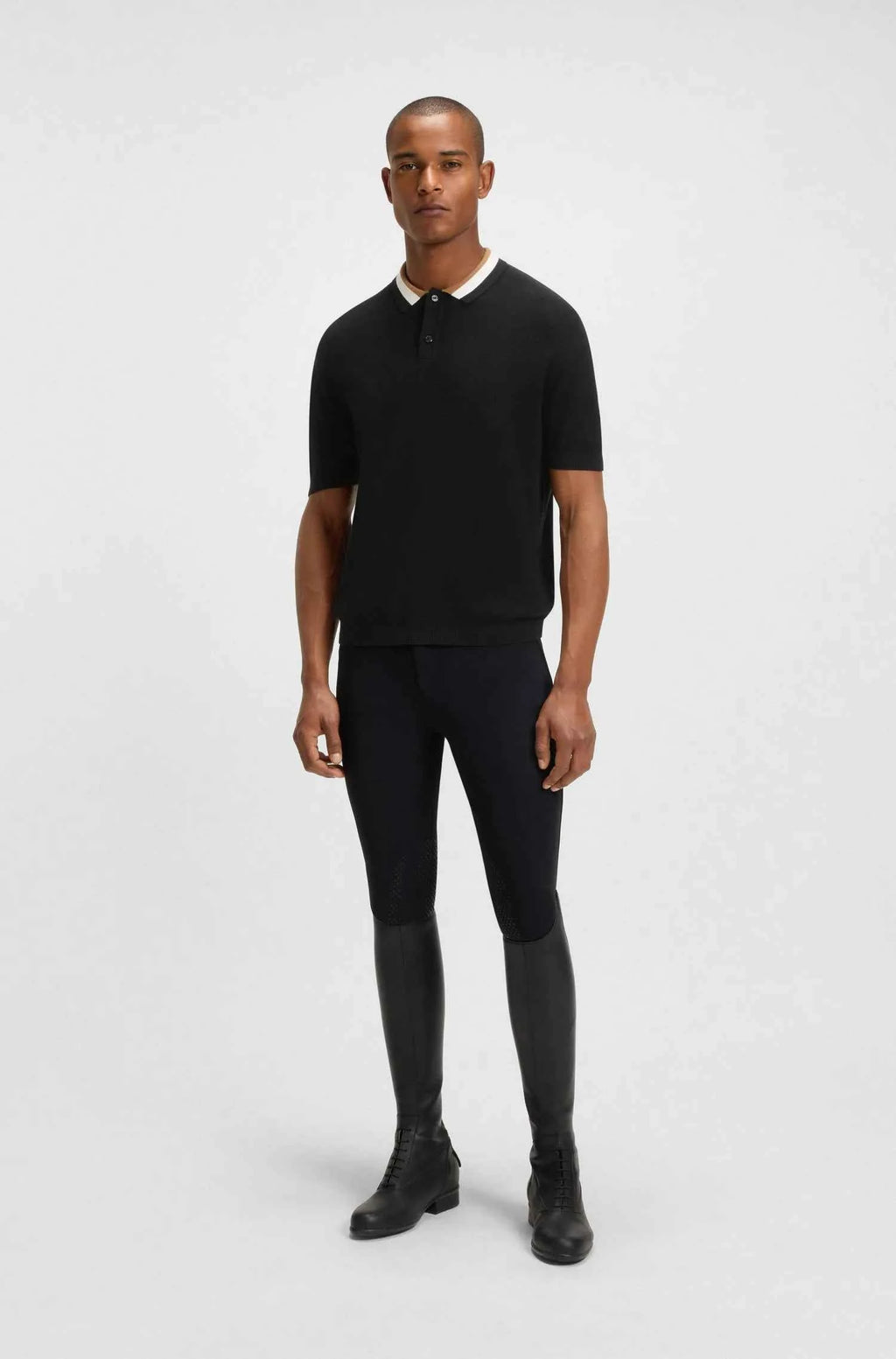 Joshua Kniwear Polo Rice
