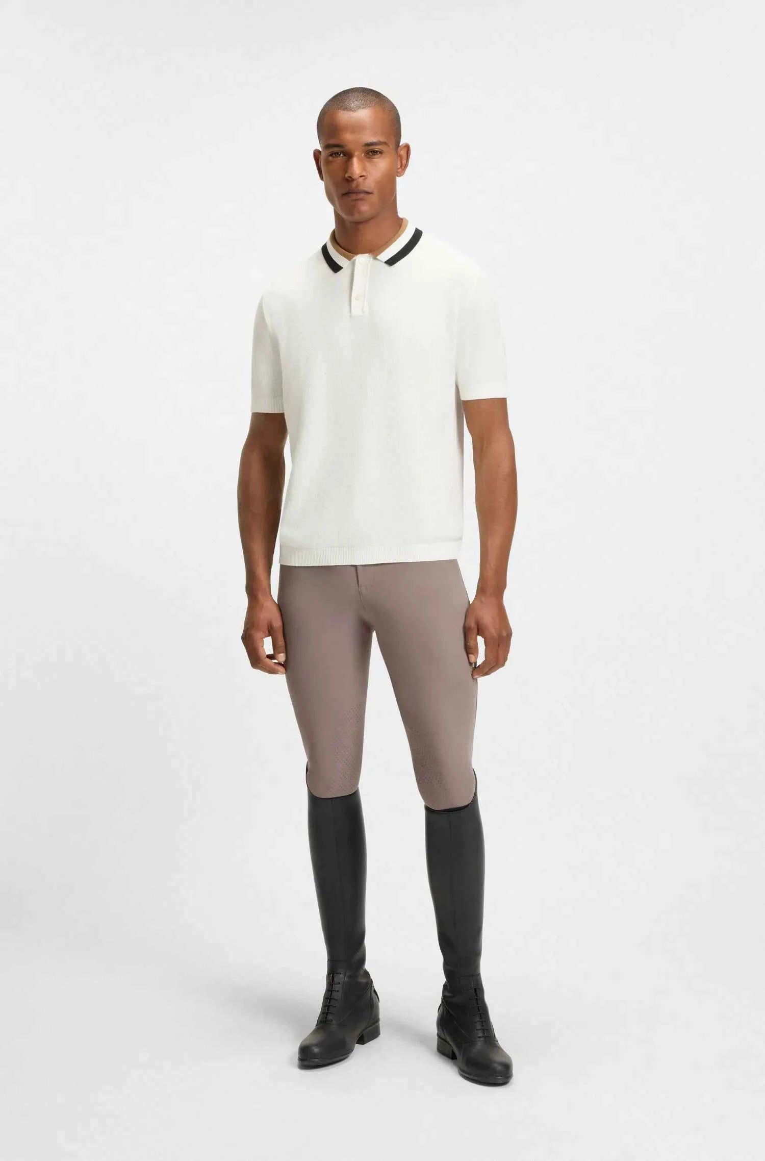 Joshua Kniwear Polo Rice